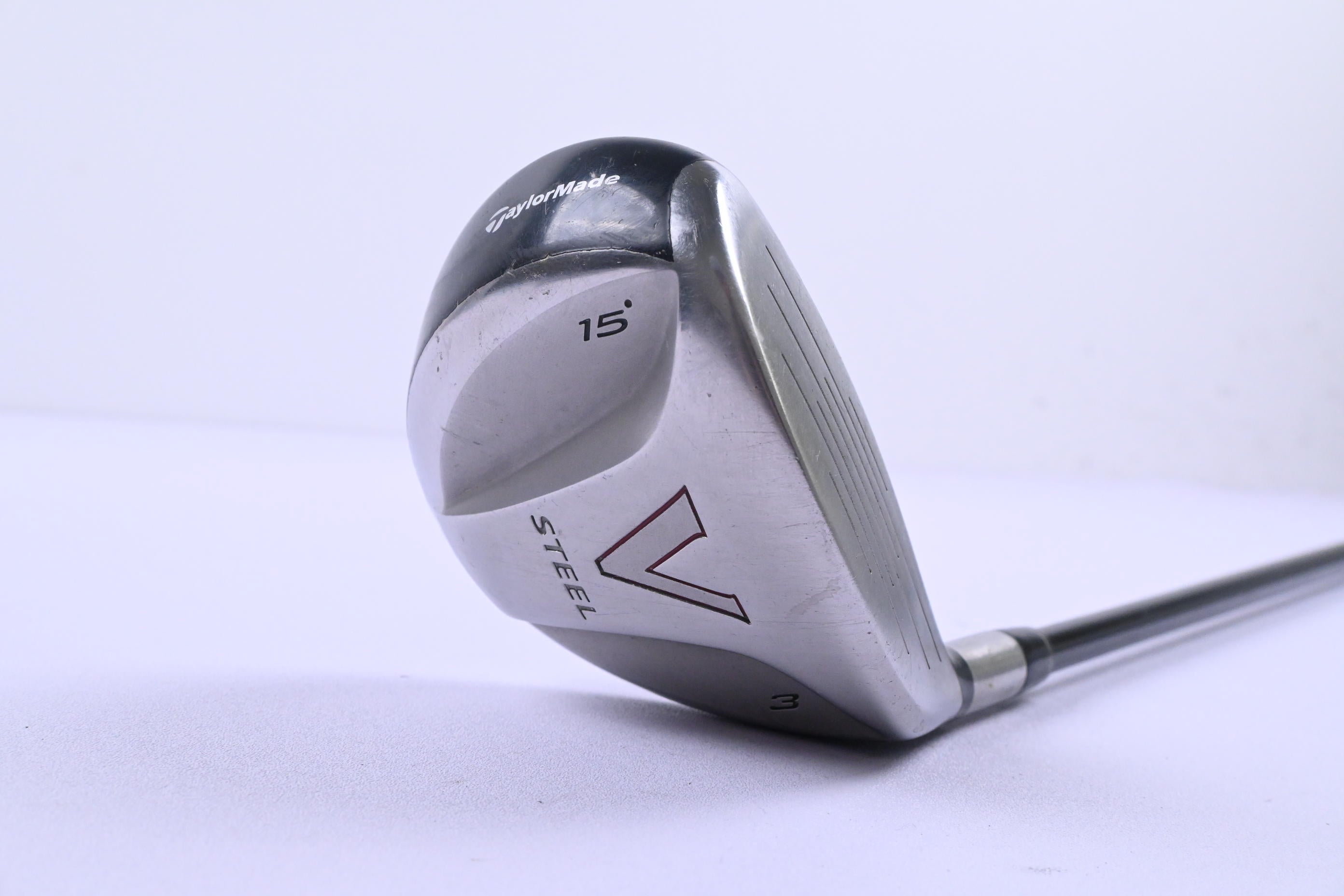 Taylormade V-Steel #3 Wood / 15 Degree / Stiff Flex TaylorMade M.A.S.² Ultralite