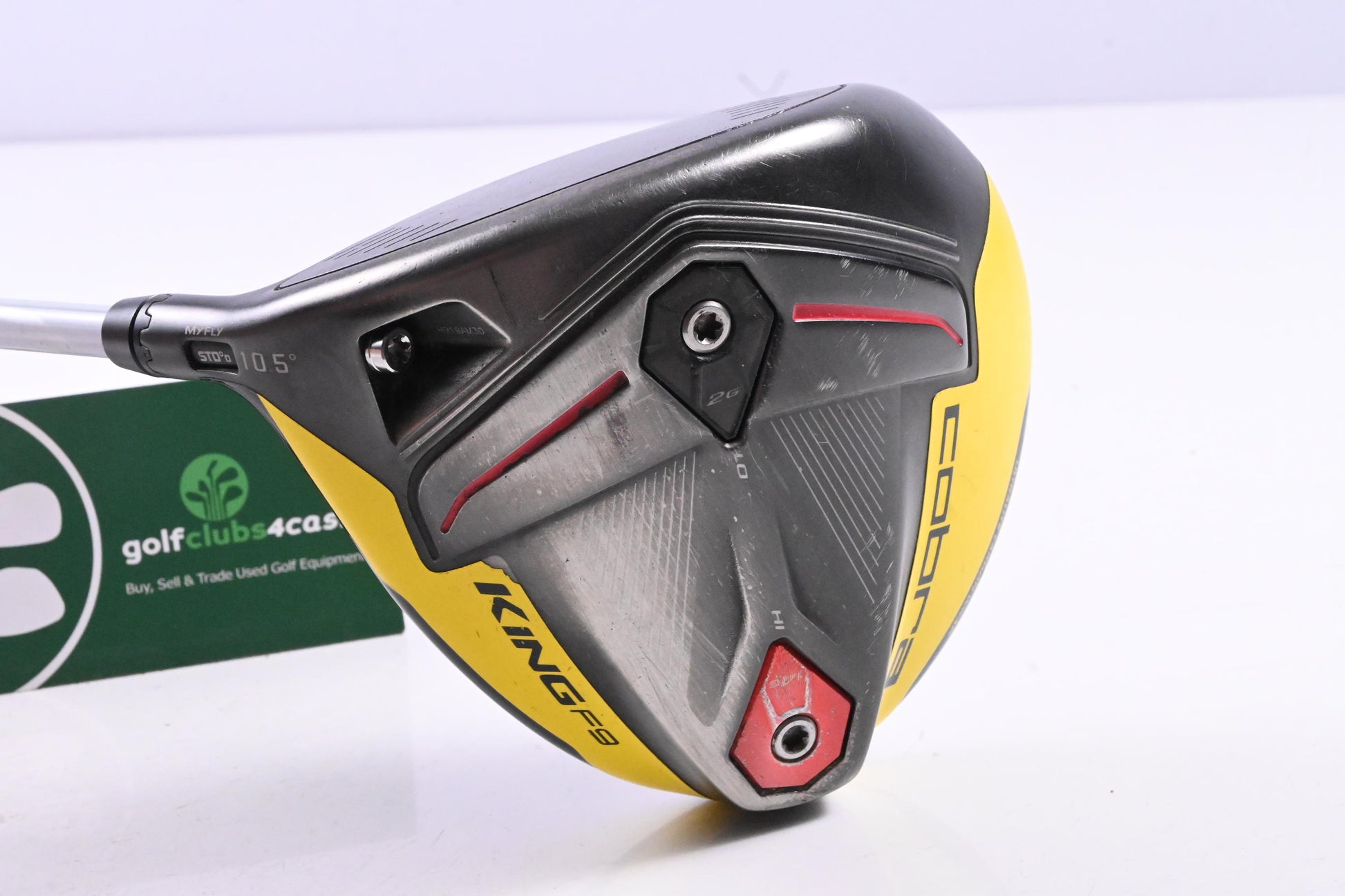 Left Hand Cobra King F9 Driver / 10.5 Degree / Regular Flex Speeder 569 Evolution VII