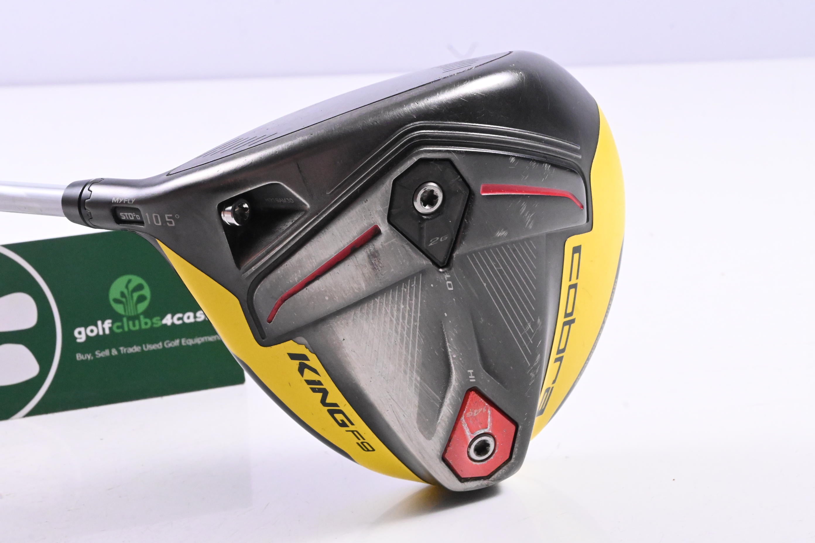 Left Hand Cobra King F9 Driver / 10.5 Degree / Regular Flex Speeder 569 Evolution VII