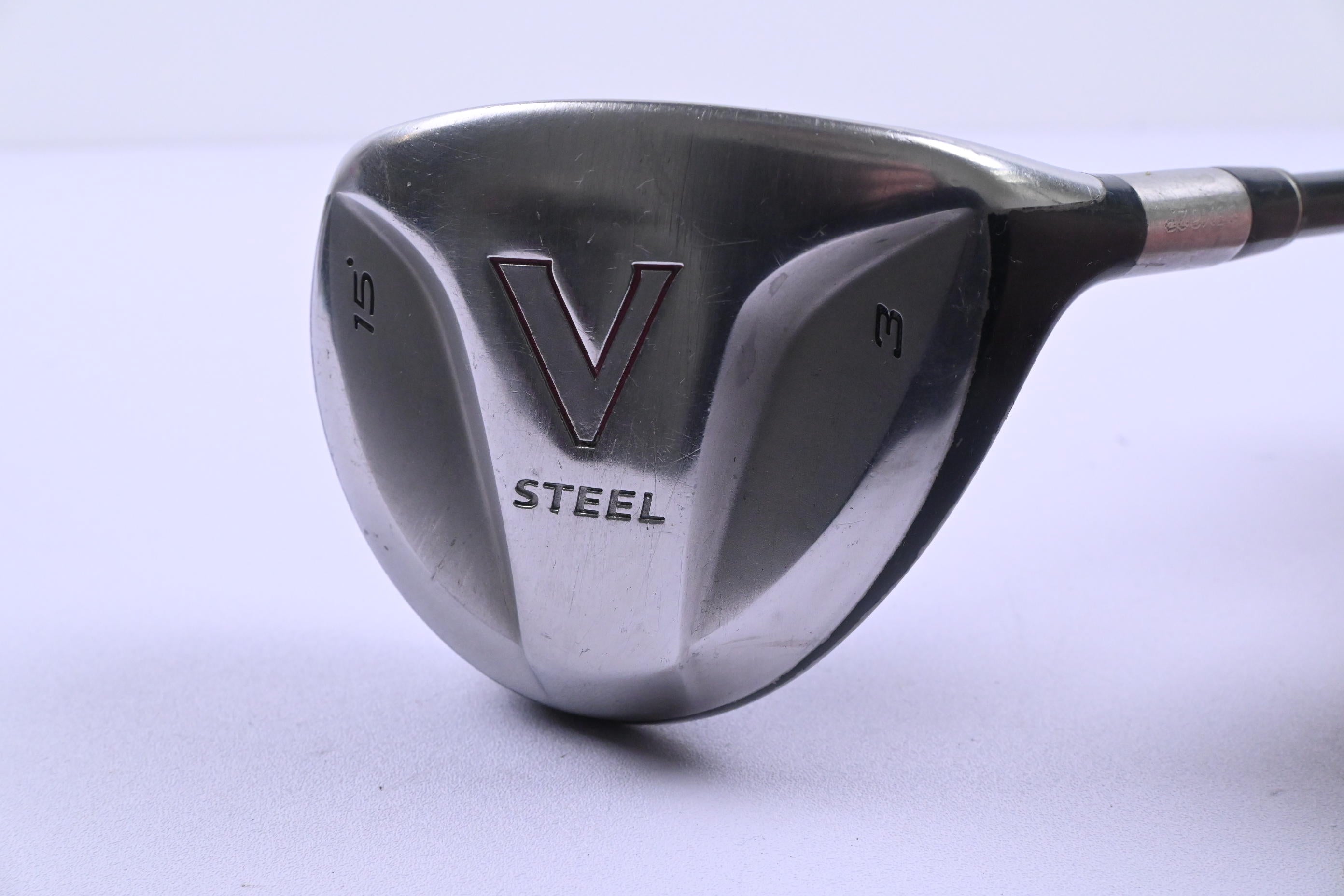 Taylormade V-Steel #3 Wood / 15 Degree / Stiff Flex TaylorMade M.A.S.² Ultralite