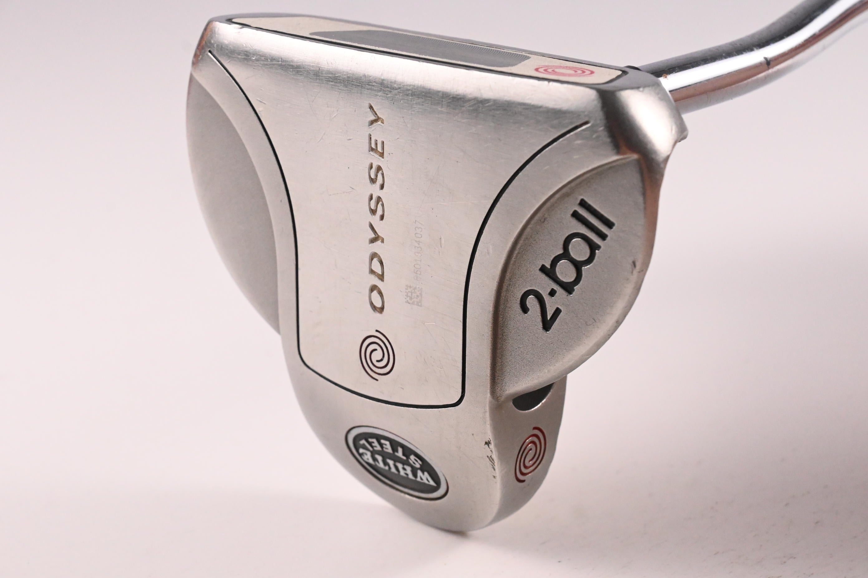 Odyssey White Steel 2-Ball Putter / 34 Inch