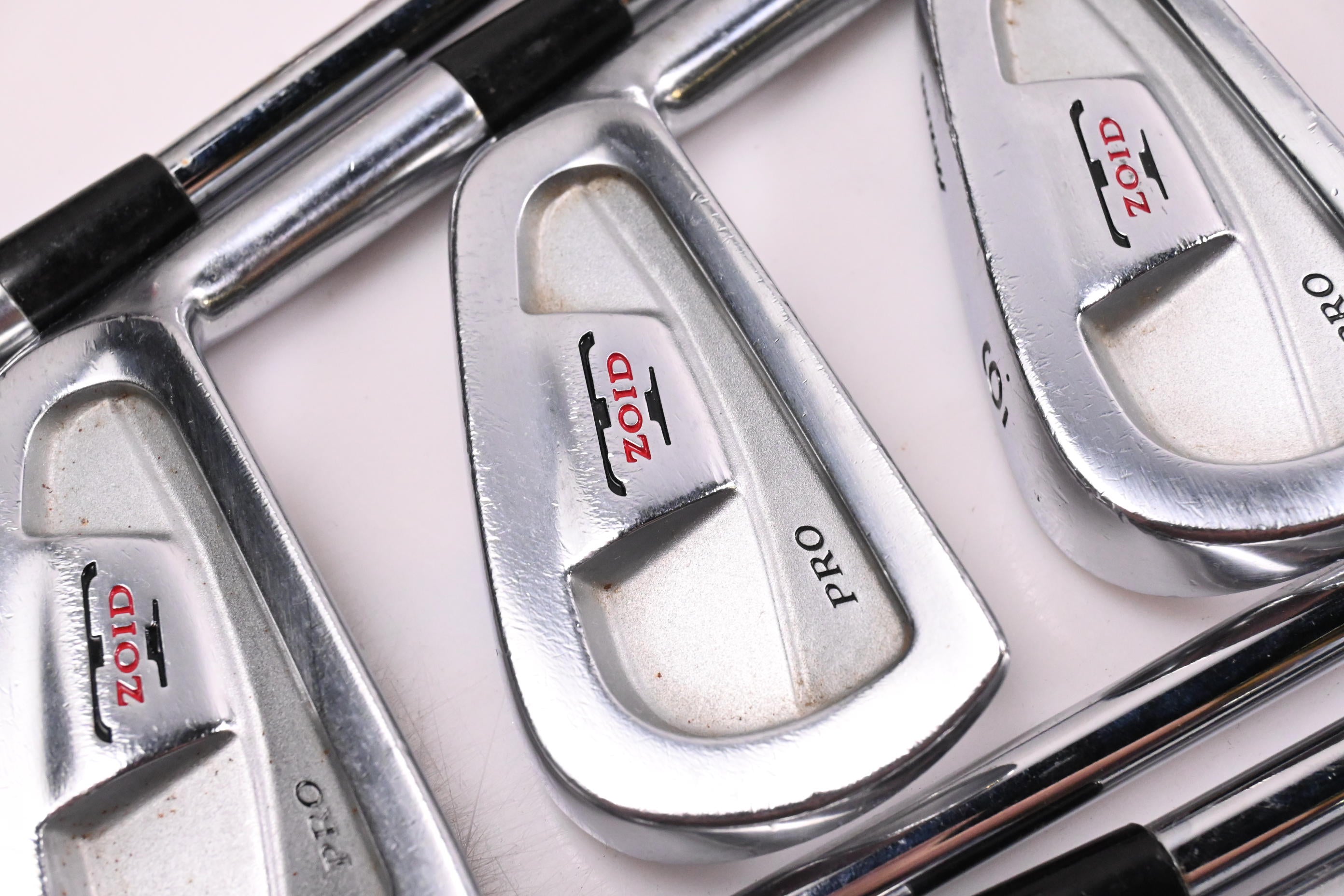 Mizuno T-Zoid Pro Irons / 3-PW+SW+LW / Regular+ Flex Precision Rifle Shafts