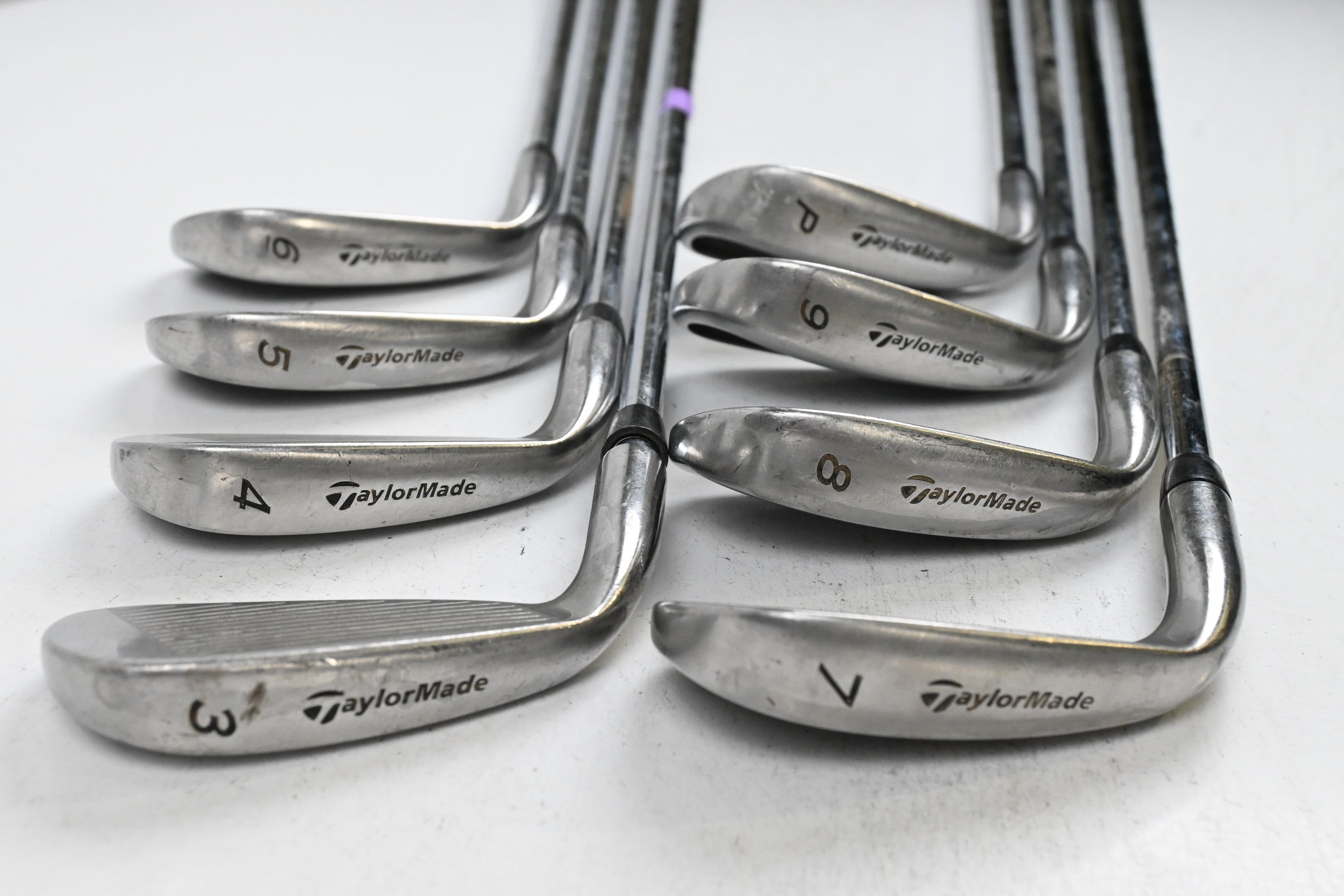 Taylormade 200 Steel Irons / 3-PW / Stiff Flex Taylormade 90 Shafts