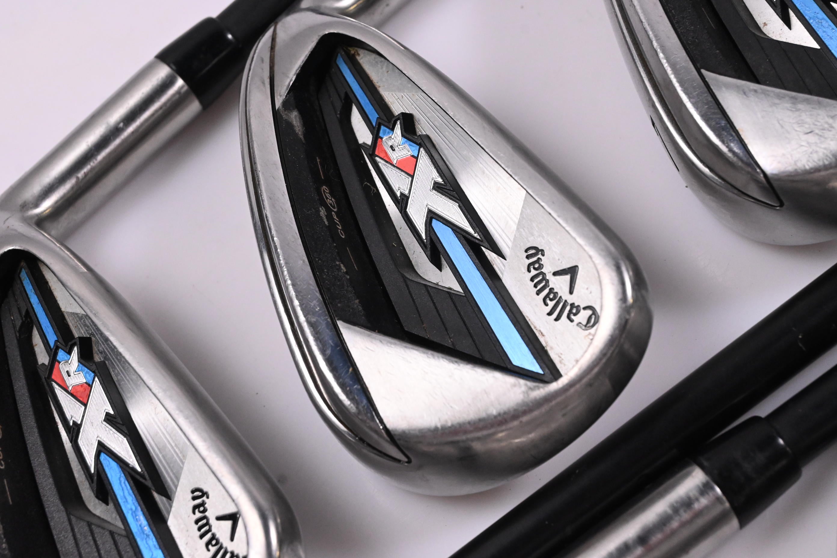 Callaway XR OS Irons / 5-PW+SW / Regular Flex Fubuki AT 55 Shafts