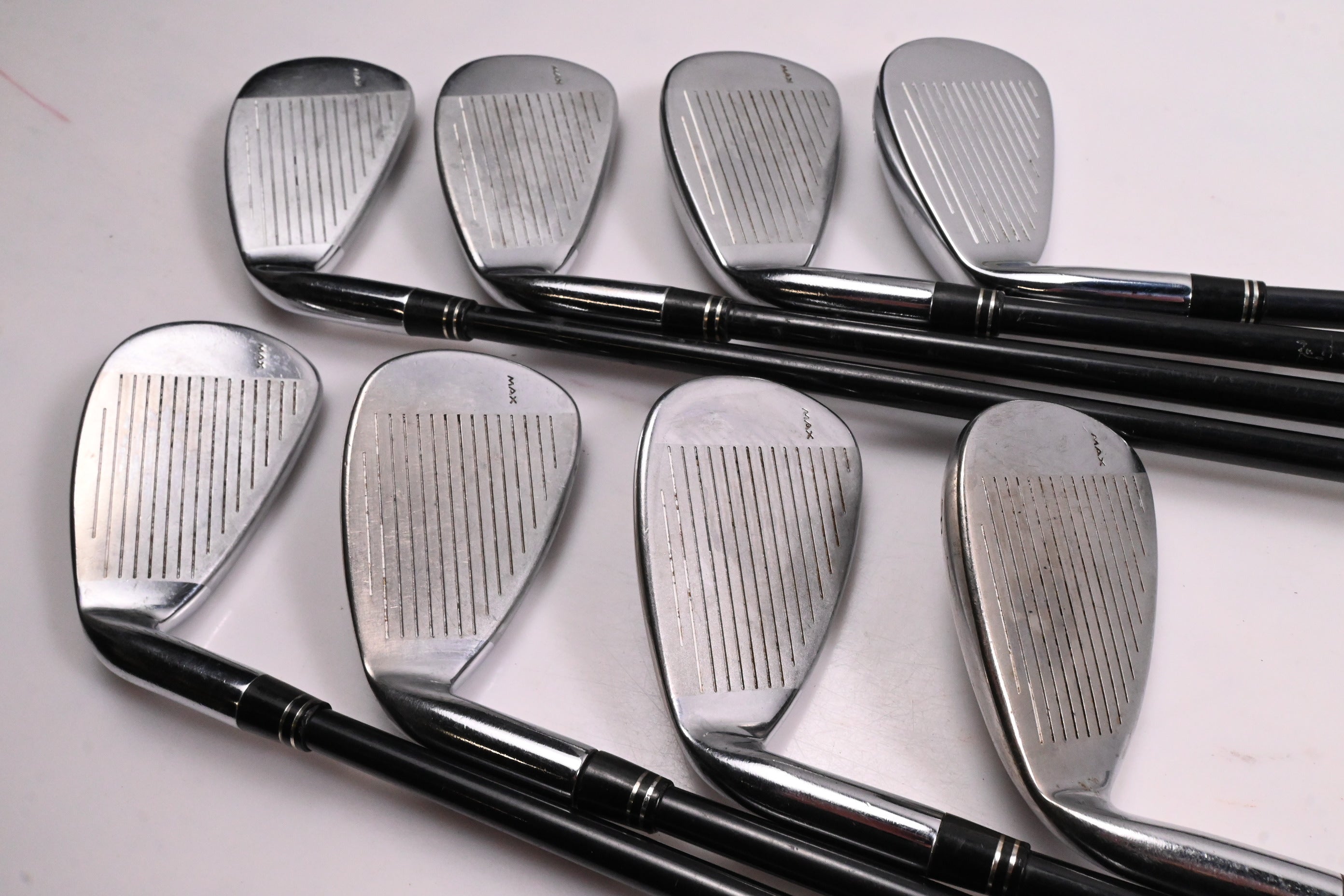 Taylormade R7 CGB Max Irons / 3-PW / Stiff Flex  Shafts