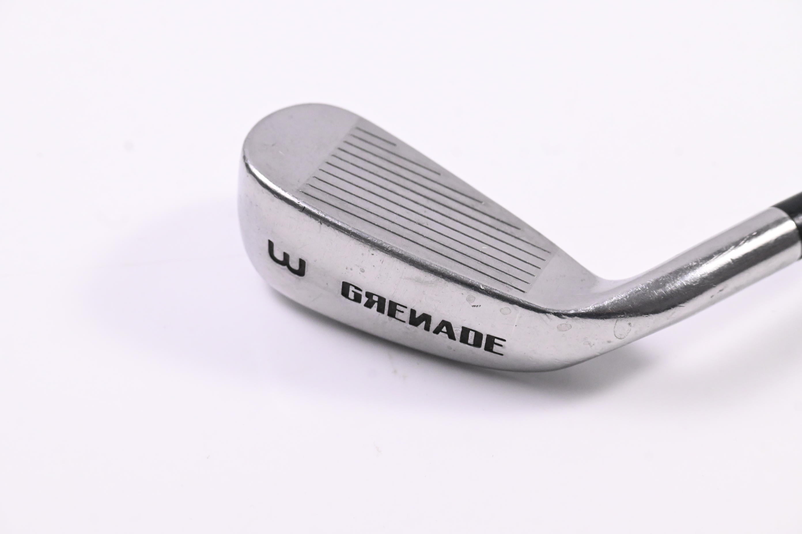 BombTech Grenade #3 Iron / 21 Degree / Stiff Flex KBS TGI 80 Shaft