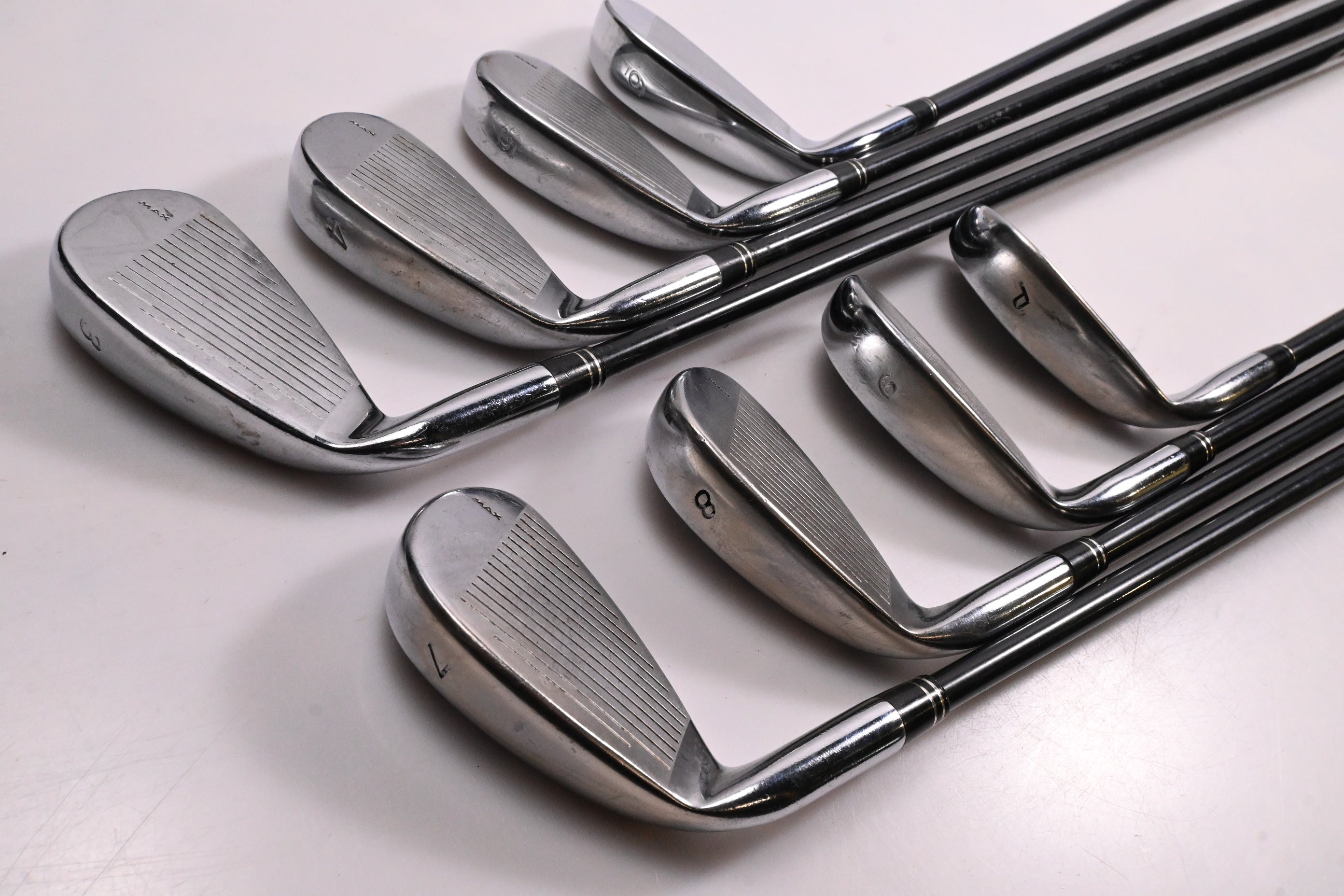 Taylormade R7 CGB Max Irons / 3-PW / Stiff Flex  Shafts
