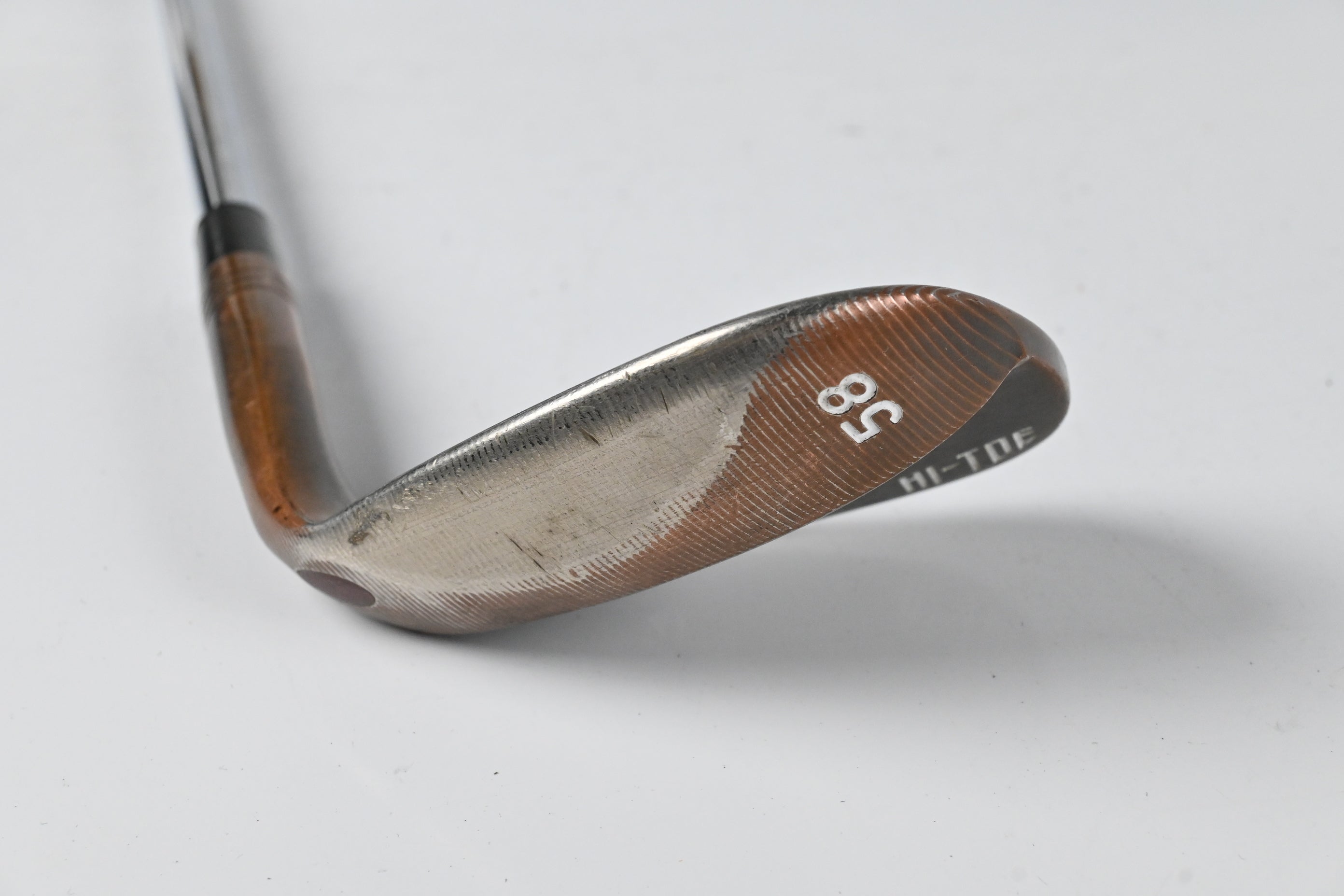 Left Hand Taylormade Hi-Toe Lob Wedge / 58 Degree / Regular Flex KBS HI-REV 2.0