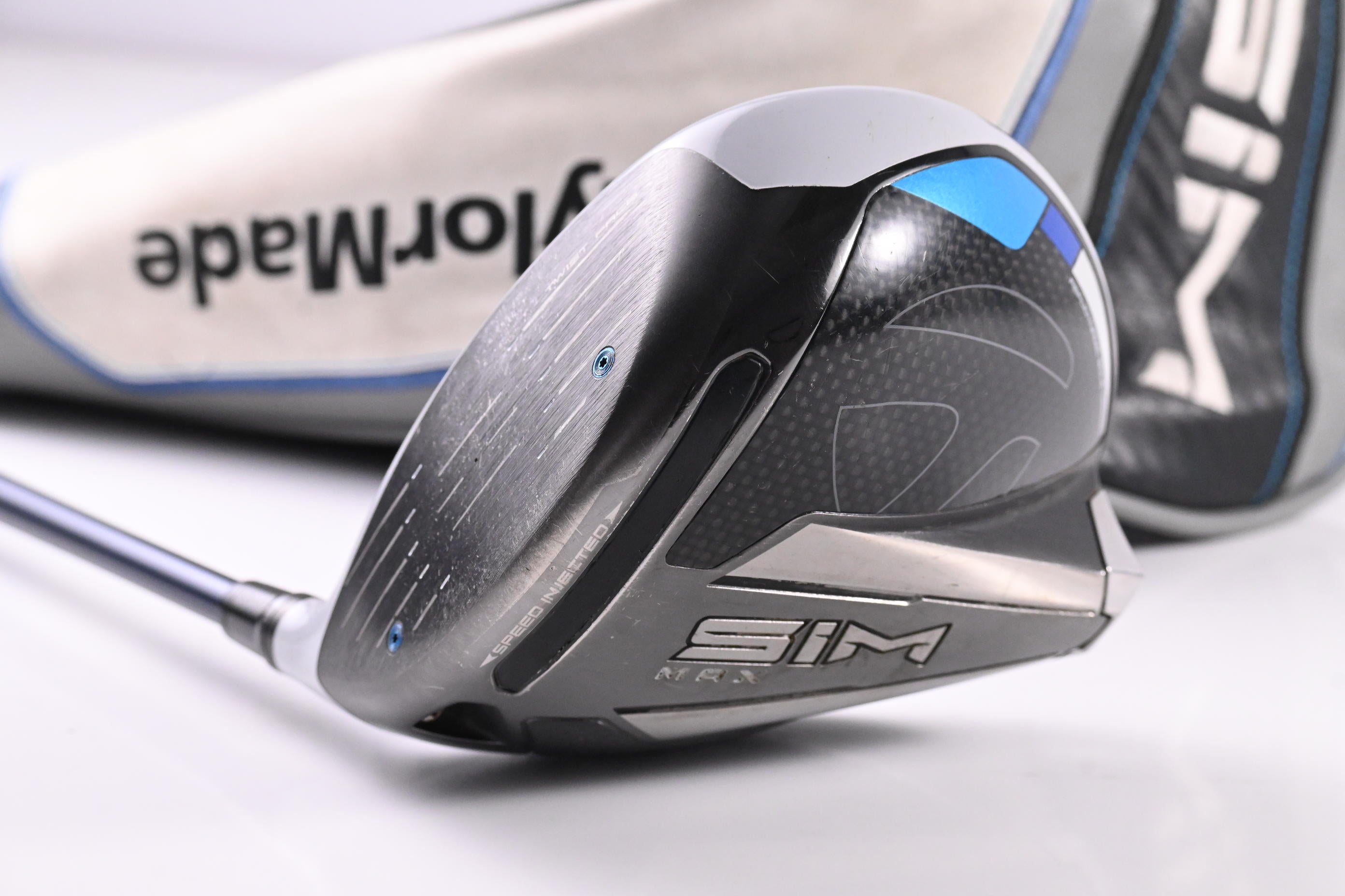 Left Hand Taylormade SIM Max Driver / 9 Degree / Stiff Flex Ventus Blue 6 Shaft