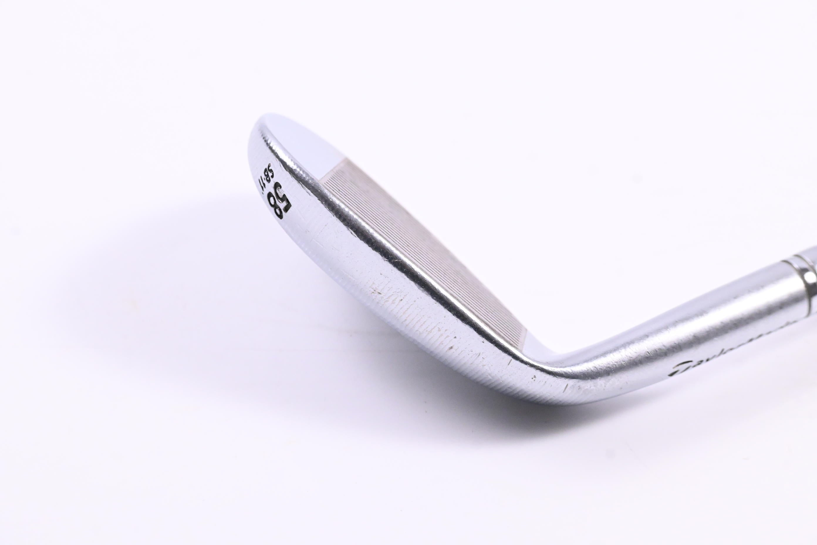 Taylormade Milled Grind 3 Chrome Lob Wedge / 58 Degree / Stiff Flex KBS Tour