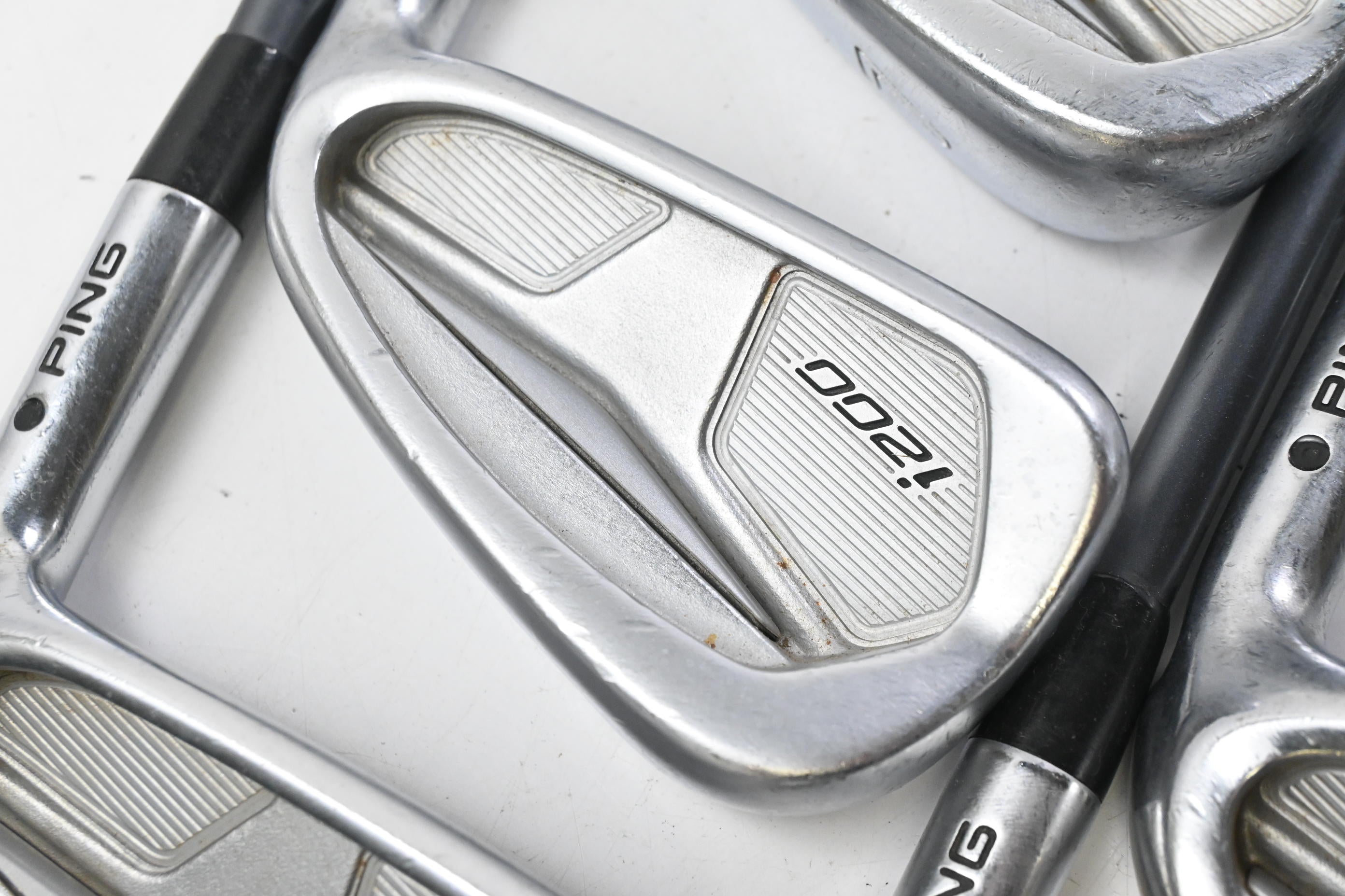 Ping i200 Irons / 5-PW / Black Dot / Regular Flex Ping CFS 70 Shafts