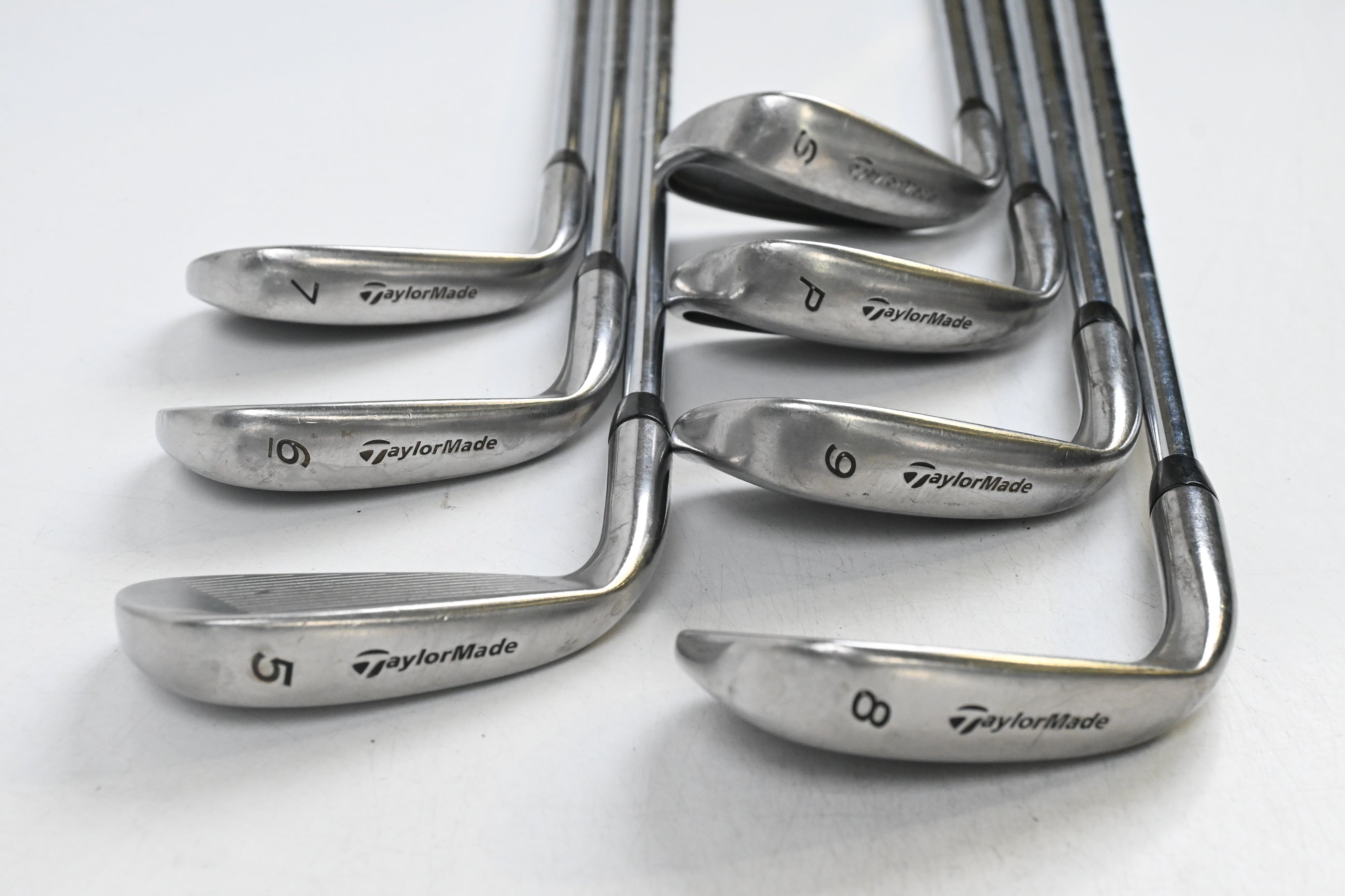 Taylormade 200 Steel Irons / 5-PW+SW / Stiff Flex Taylormade 90 Shafts