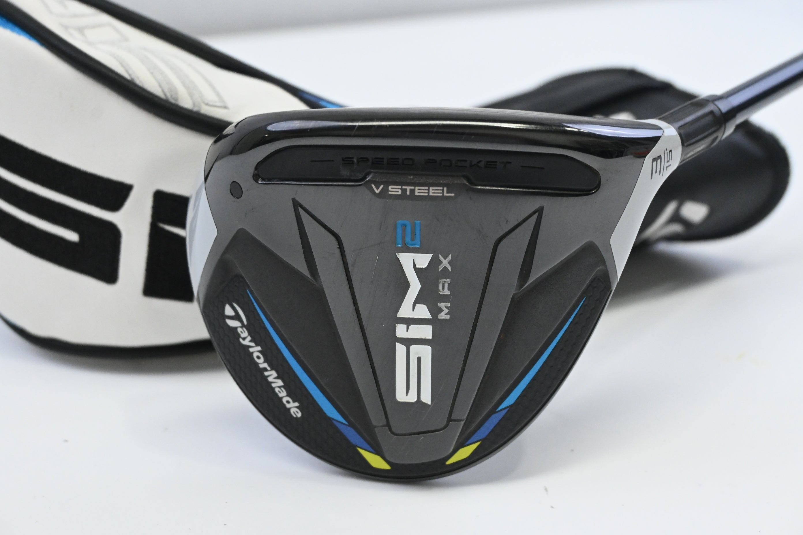 Taylormade SIM2 Max #3 Wood / 15 Degree / Regular Flex Fujikura Ventus Blue 5