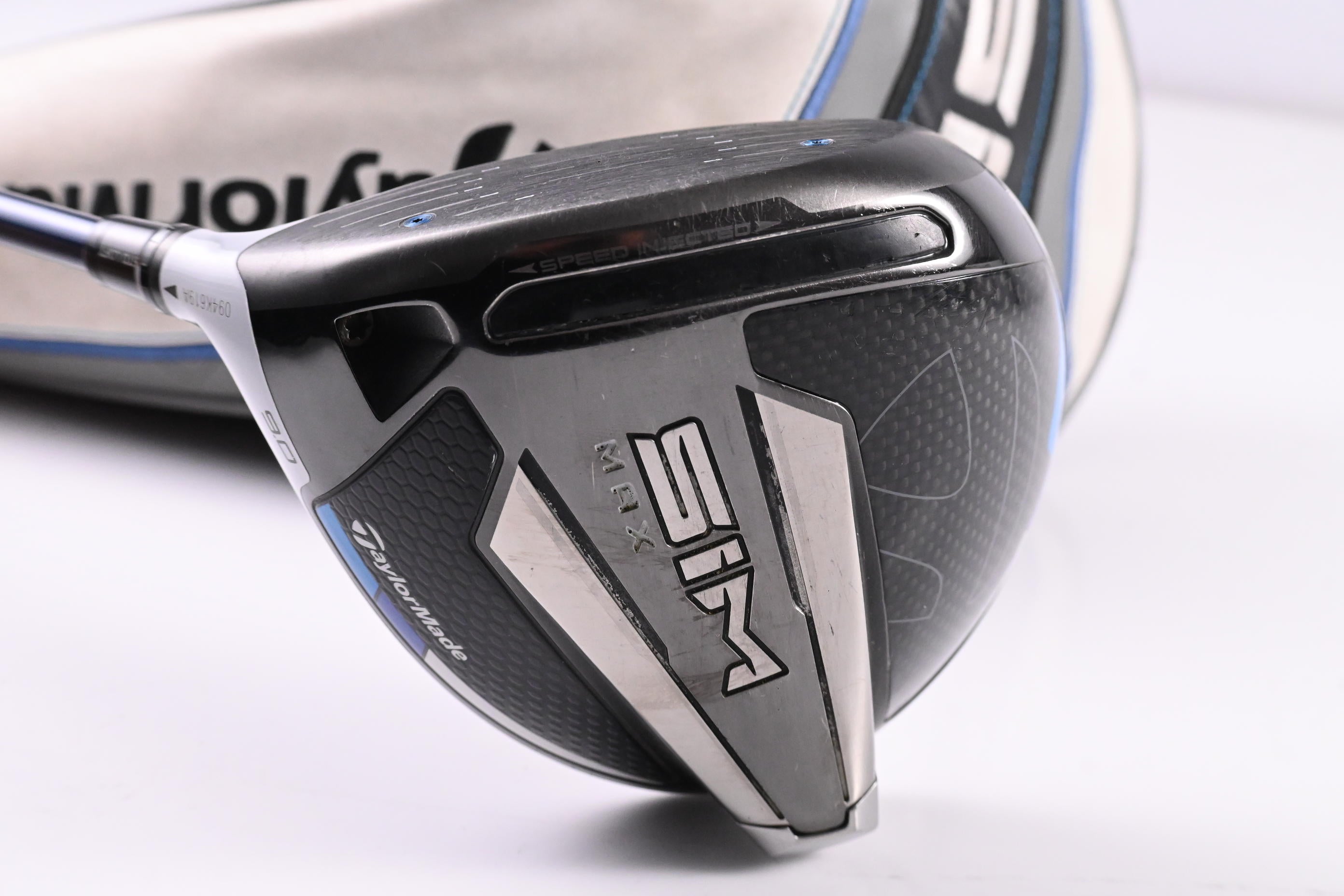 Left Hand Taylormade SIM Max Driver / 9 Degree / Stiff Flex Ventus Blue 6 Shaft