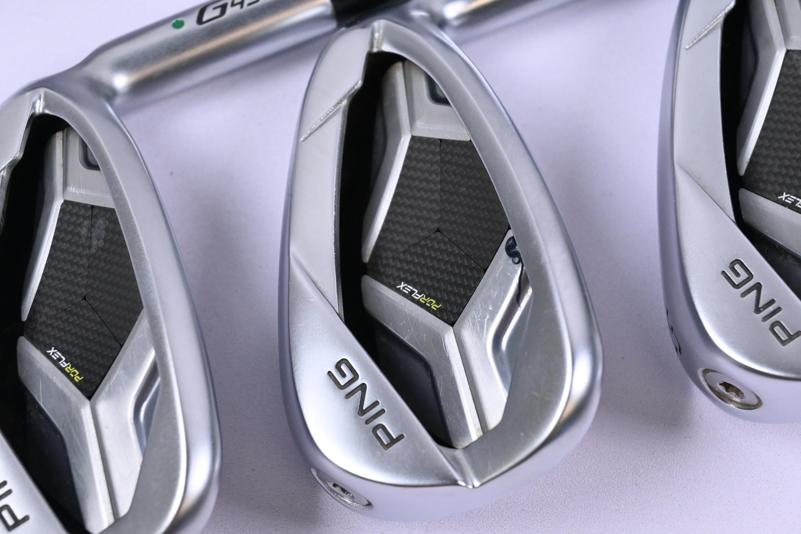 Ping G430 Irons / 6-PW+45* / Green Dot / Regular Flex N.S.Pro Modus3 Tour 105