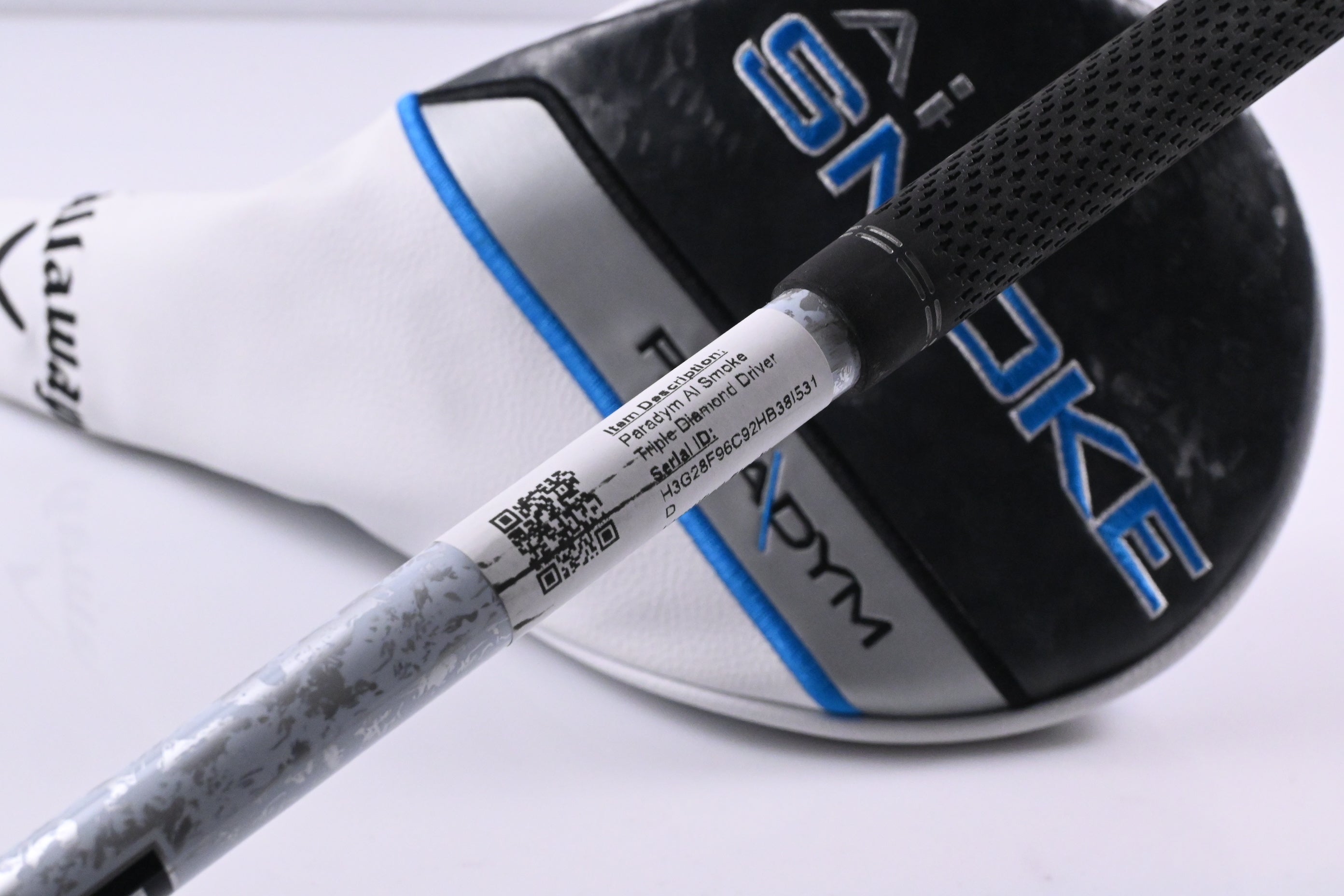 Callaway Paradym Ai Smoke Triple Diamond Driver / 9 Degree / X-Flex Denali Black