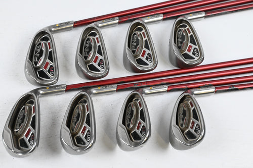 Ping G15 Irons / 5-PW+SW+LW / Yellow Dot / Regular Flex Ping TFC 149 Shafts