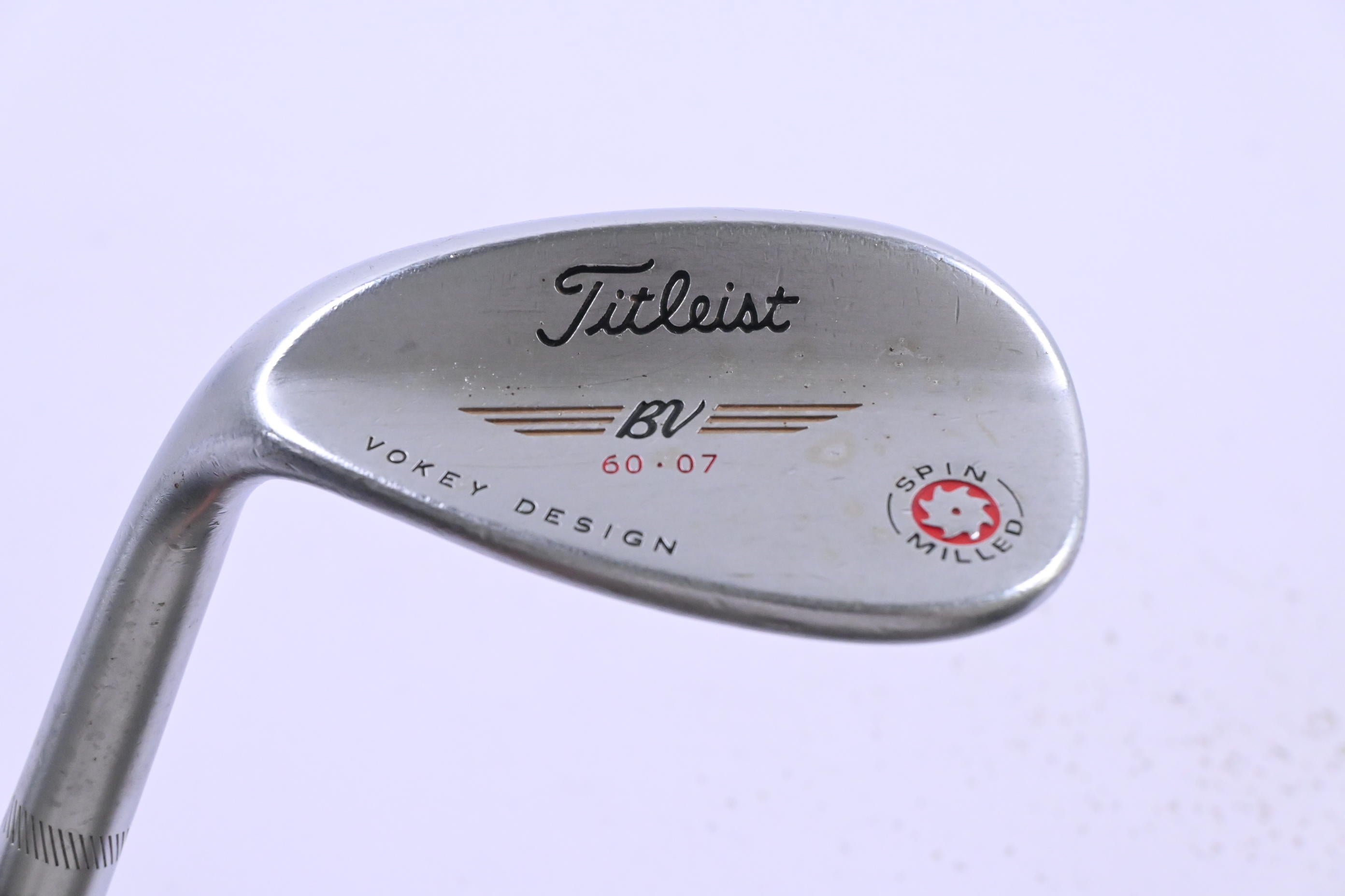 Left Hand Titleist Vokey Spin Milled 2009 Lob Wedge / 60 Degree / Wedge Flex