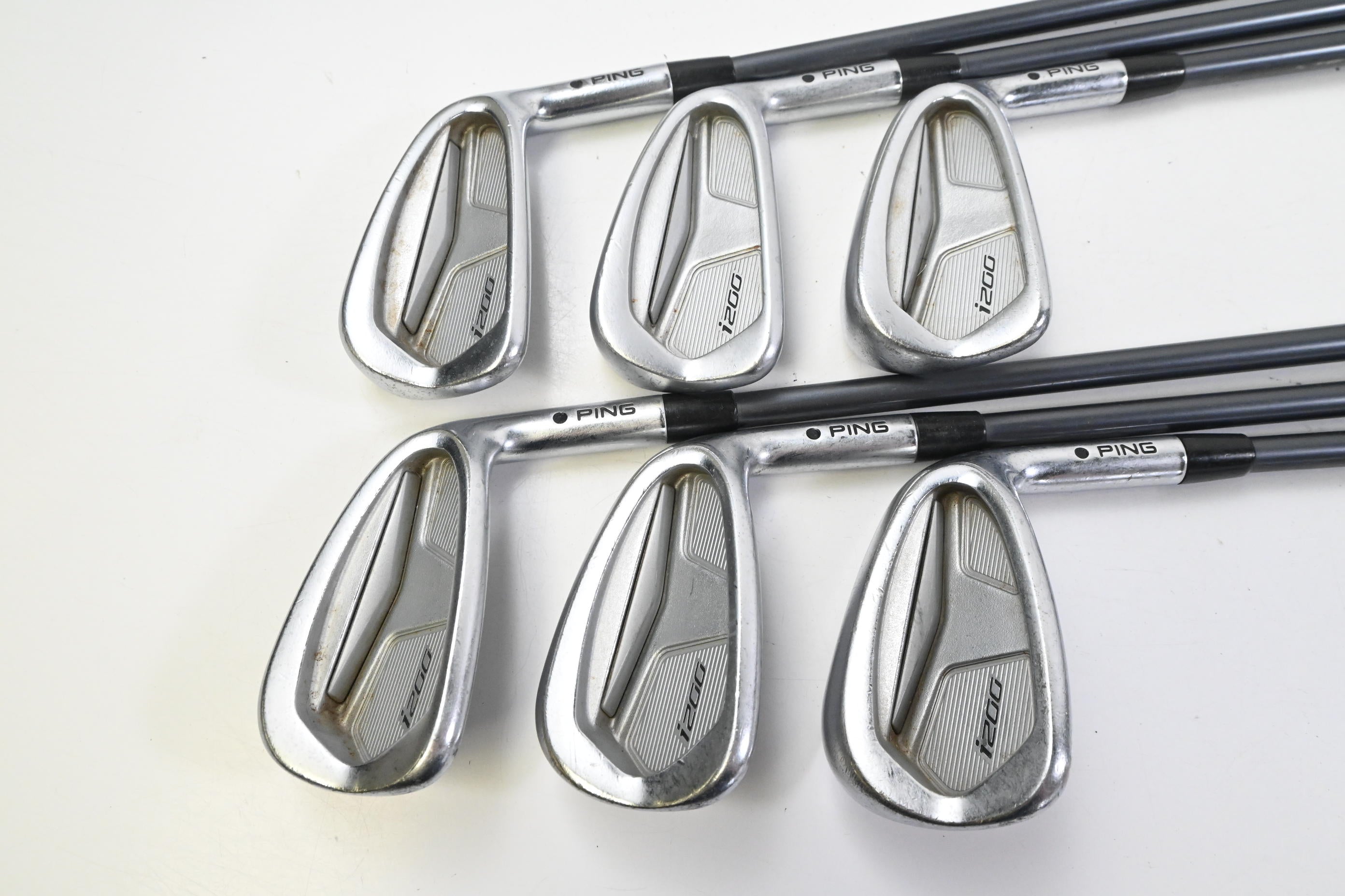 Ping i200 Irons / 5-PW / Black Dot / Regular Flex Ping CFS 70 Shafts