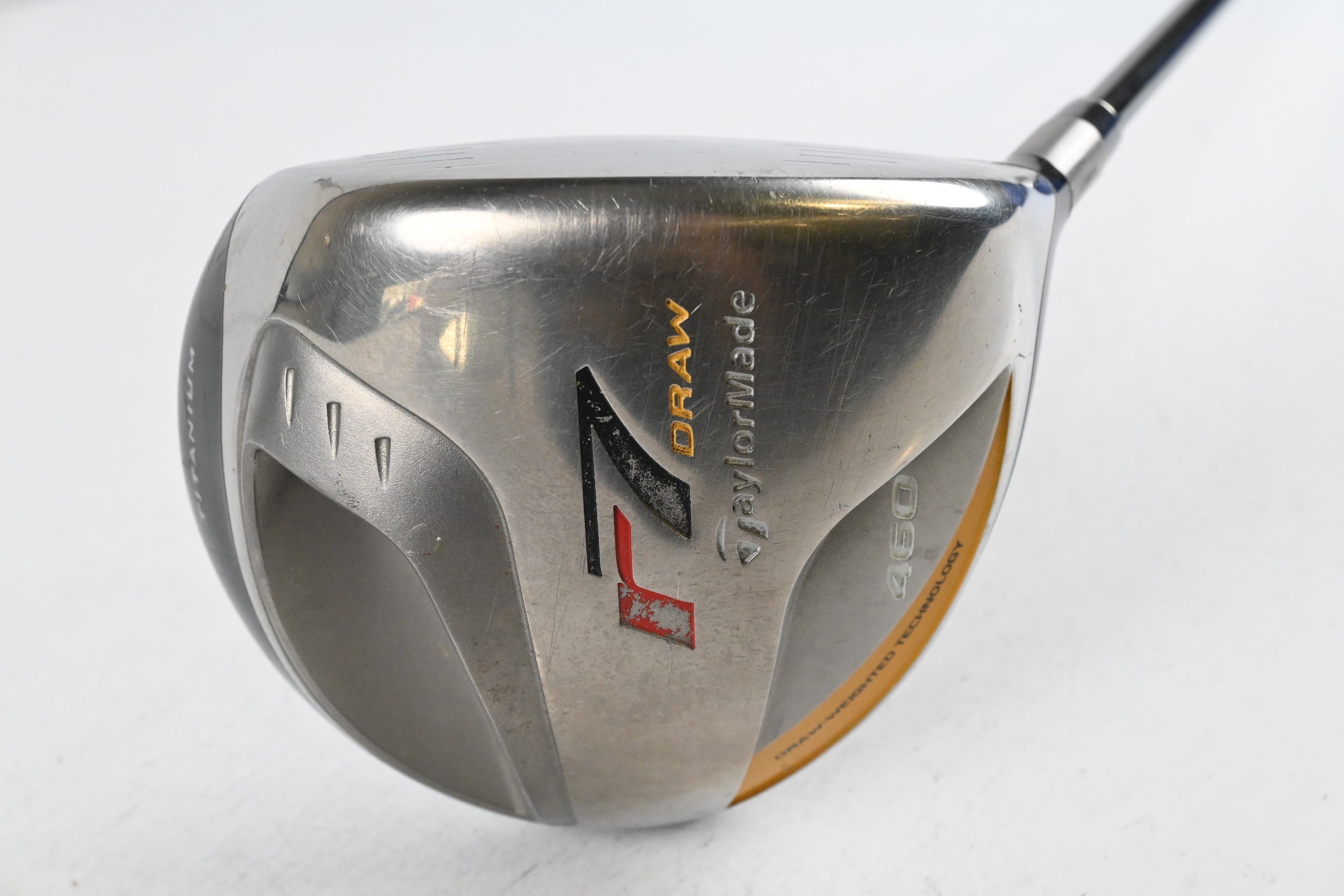 Taylormade R7 460 Draw Driver / 10.5 Degree / Stiff Flex REAX 55 Shaft