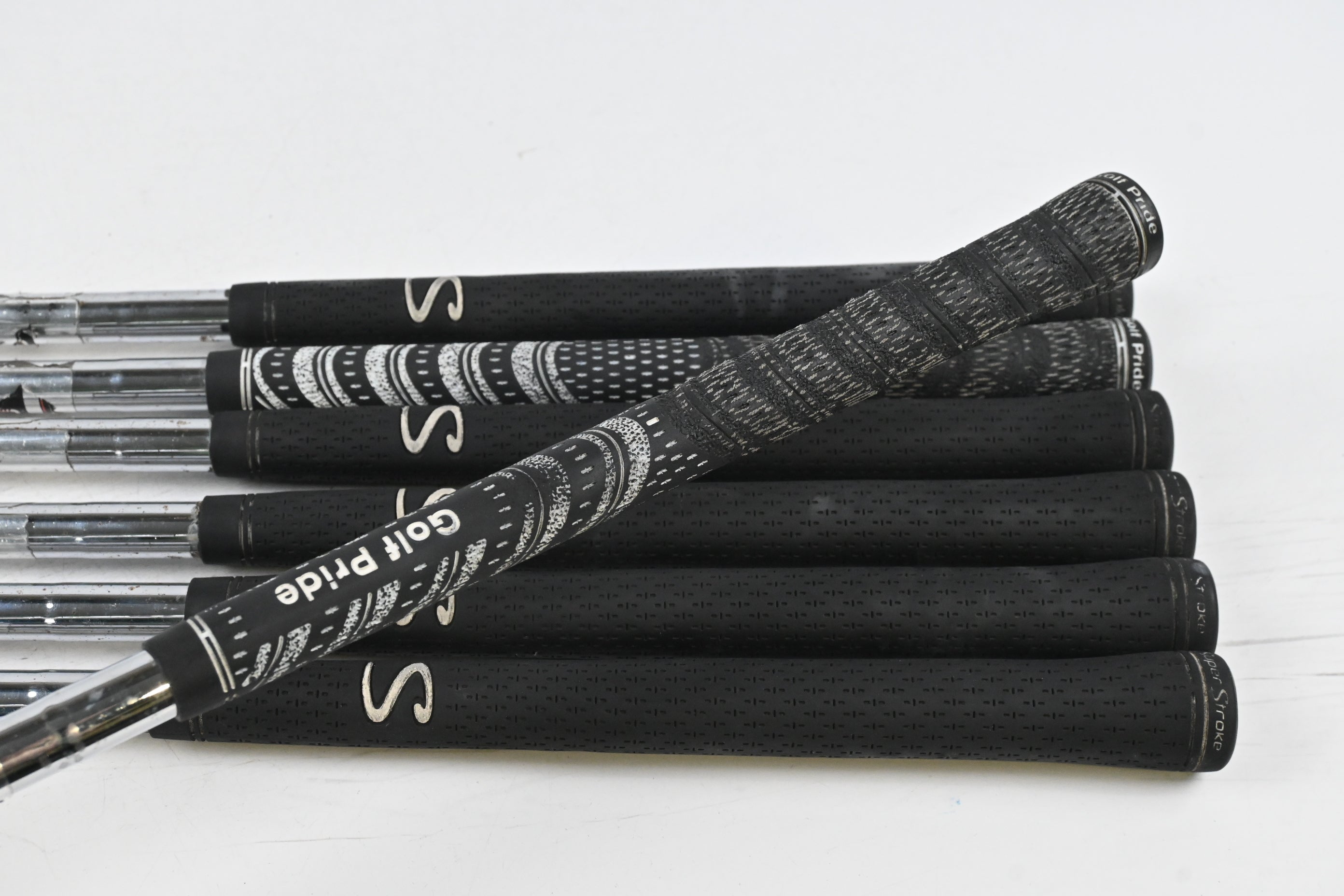 Taylormade 200 Steel Irons / 5-PW+SW / Stiff Flex Taylormade 90 Shafts