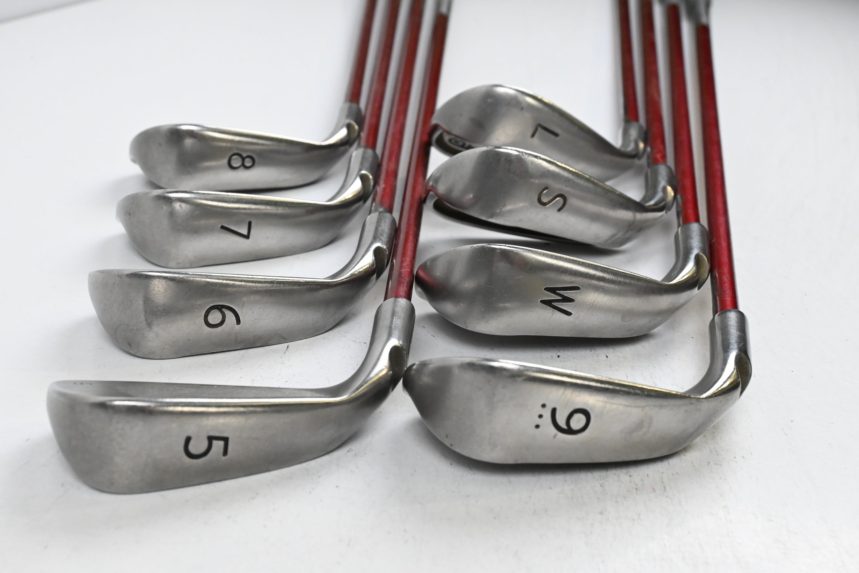 Ping G15 Irons / 5-PW+SW+LW / Yellow Dot / Regular Flex Ping TFC 149 Shafts