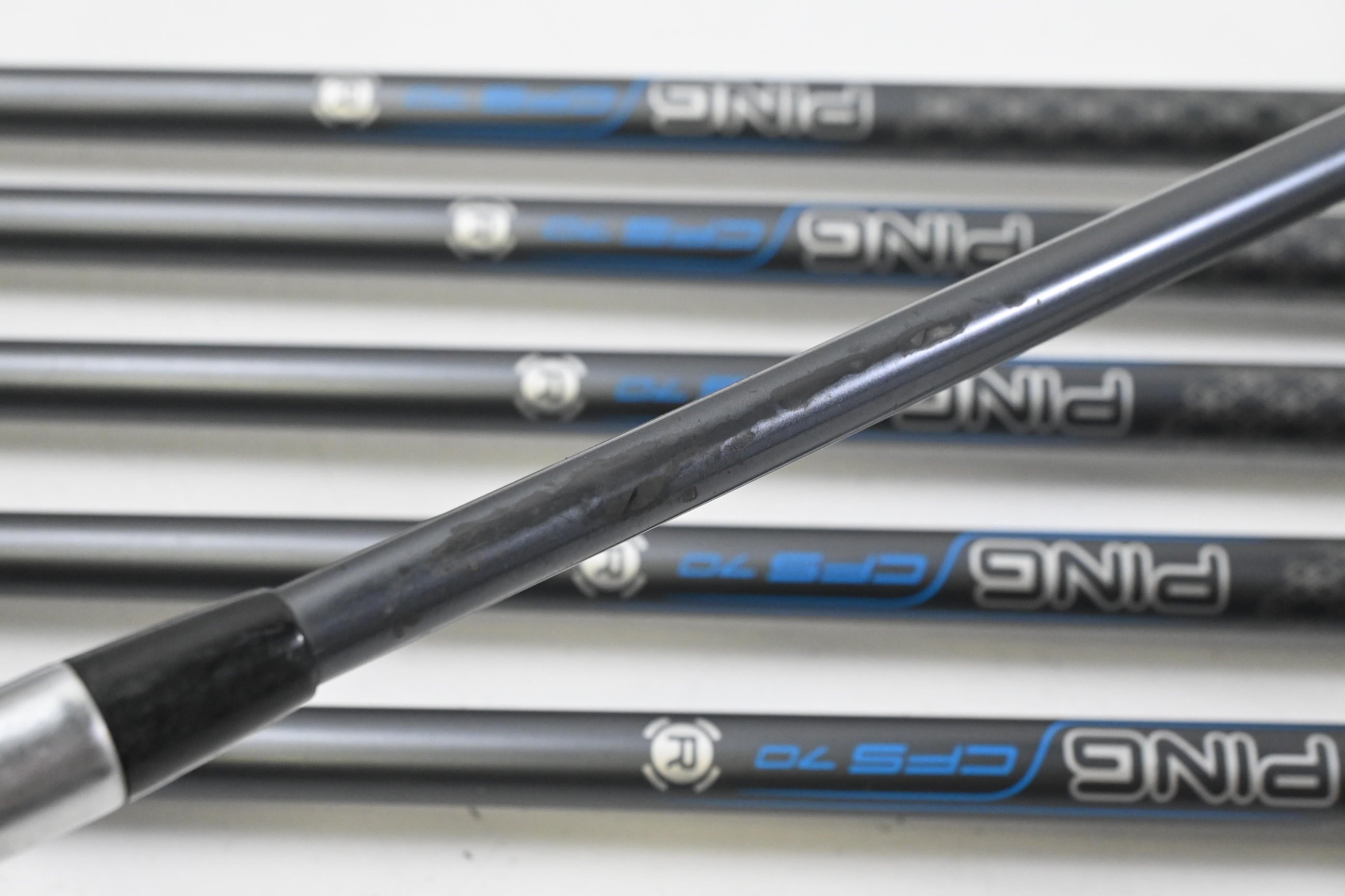 Ping i200 Irons / 5-PW / Black Dot / Regular Flex Ping CFS 70 Shafts