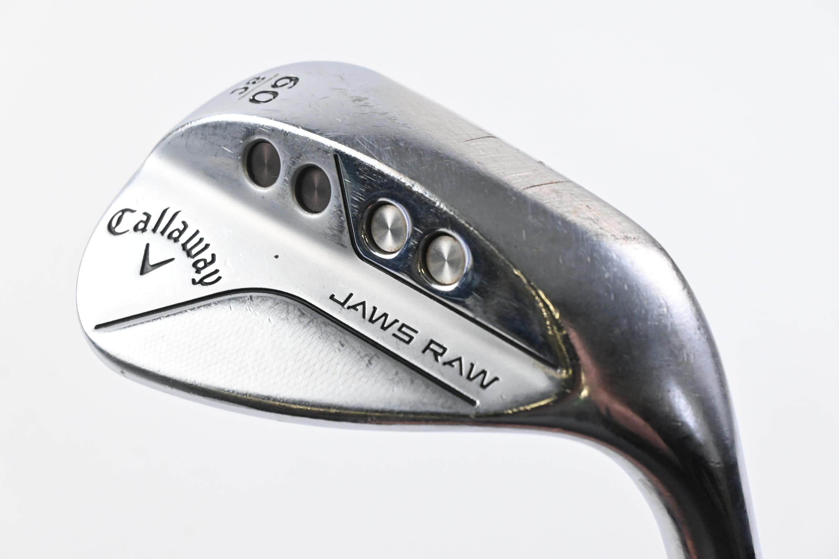 Callaway Jaws Raw Lob Wedge / 60 Degree / Regular Flex KBS Hi-Rev 2.0 115 Shaft