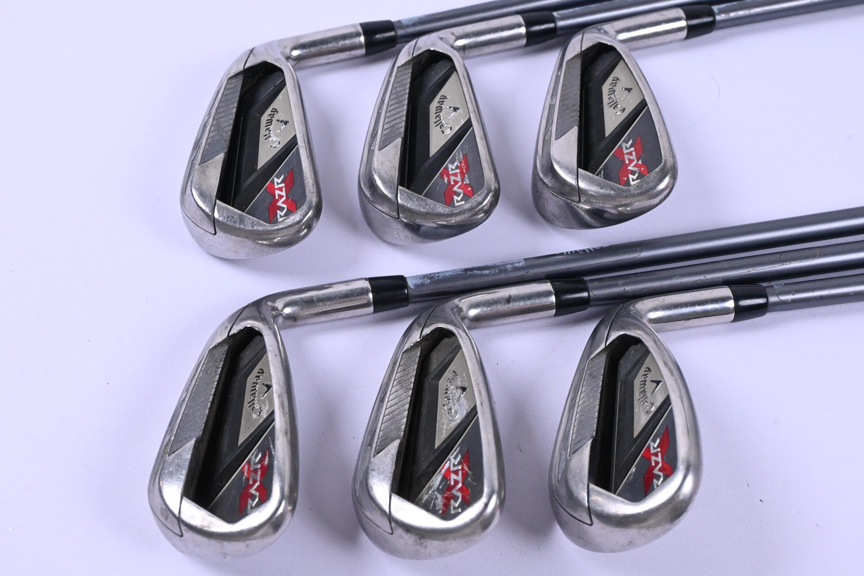 Ladies Callaway RAZR X Irons / 6-PW+SW / Ladies Flex Callaway 55 Shafts