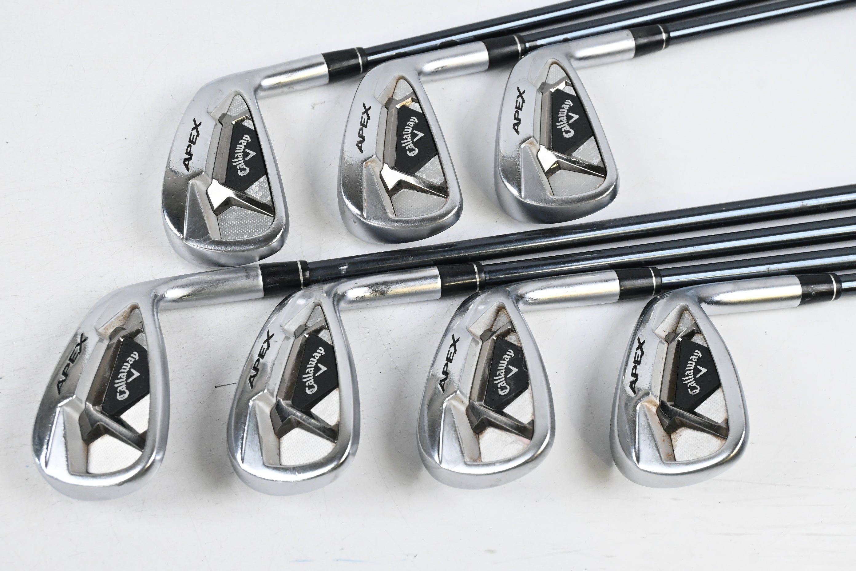 Callaway Apex 21 Irons / 5-PW+GW / Regular Flex UST Mamiya Recoil Dart 75 Shafts