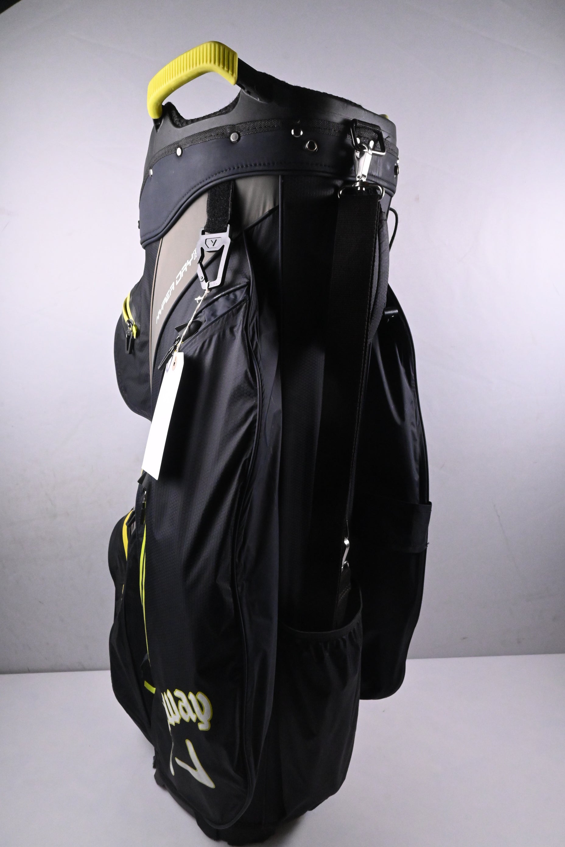 Callaway Hyper Dry 15 Cart Bag / 15-Way Divider / Black, Grey, Green
