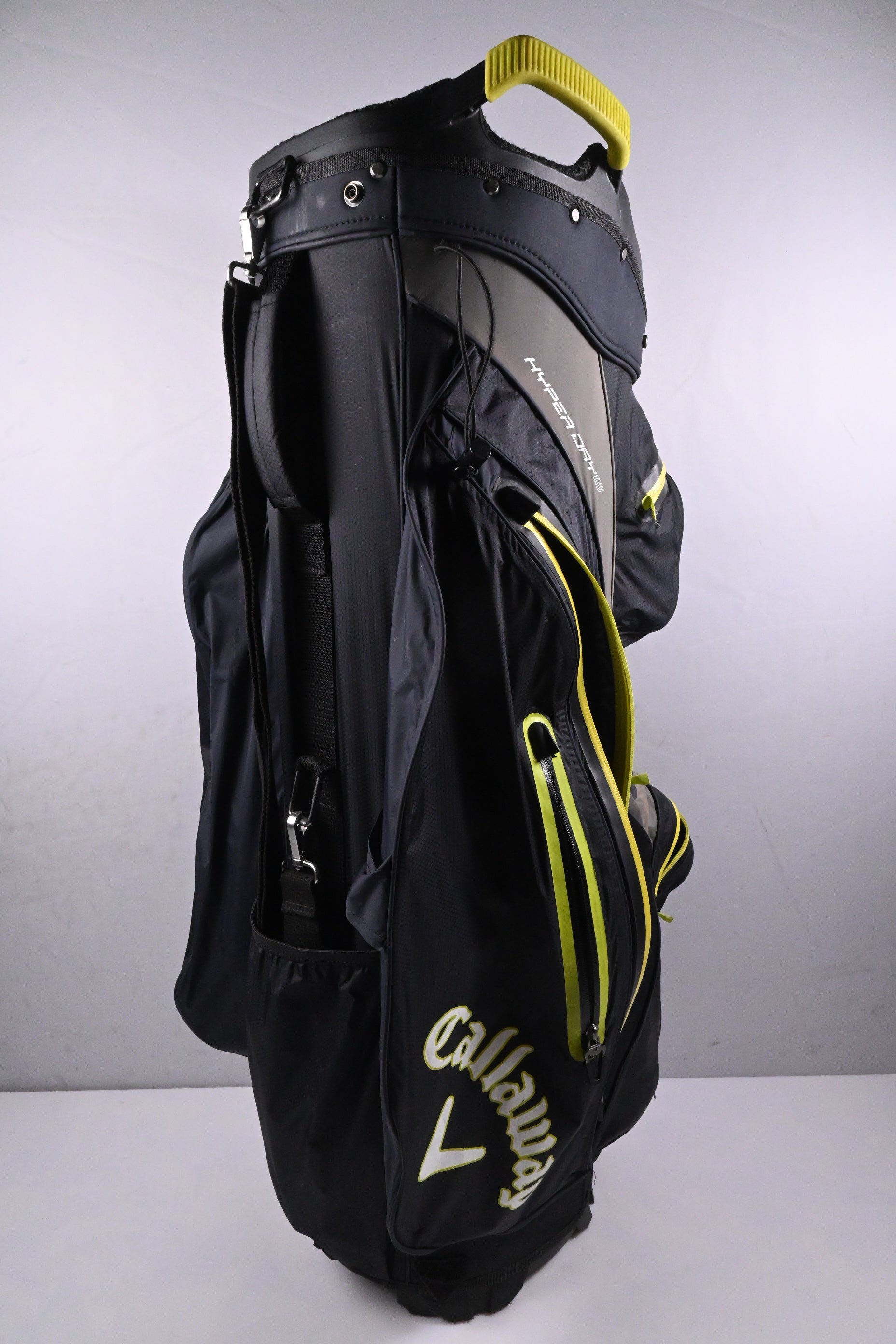 Callaway Hyper Dry 15 Cart Bag / 15-Way Divider / Black, Grey, Green