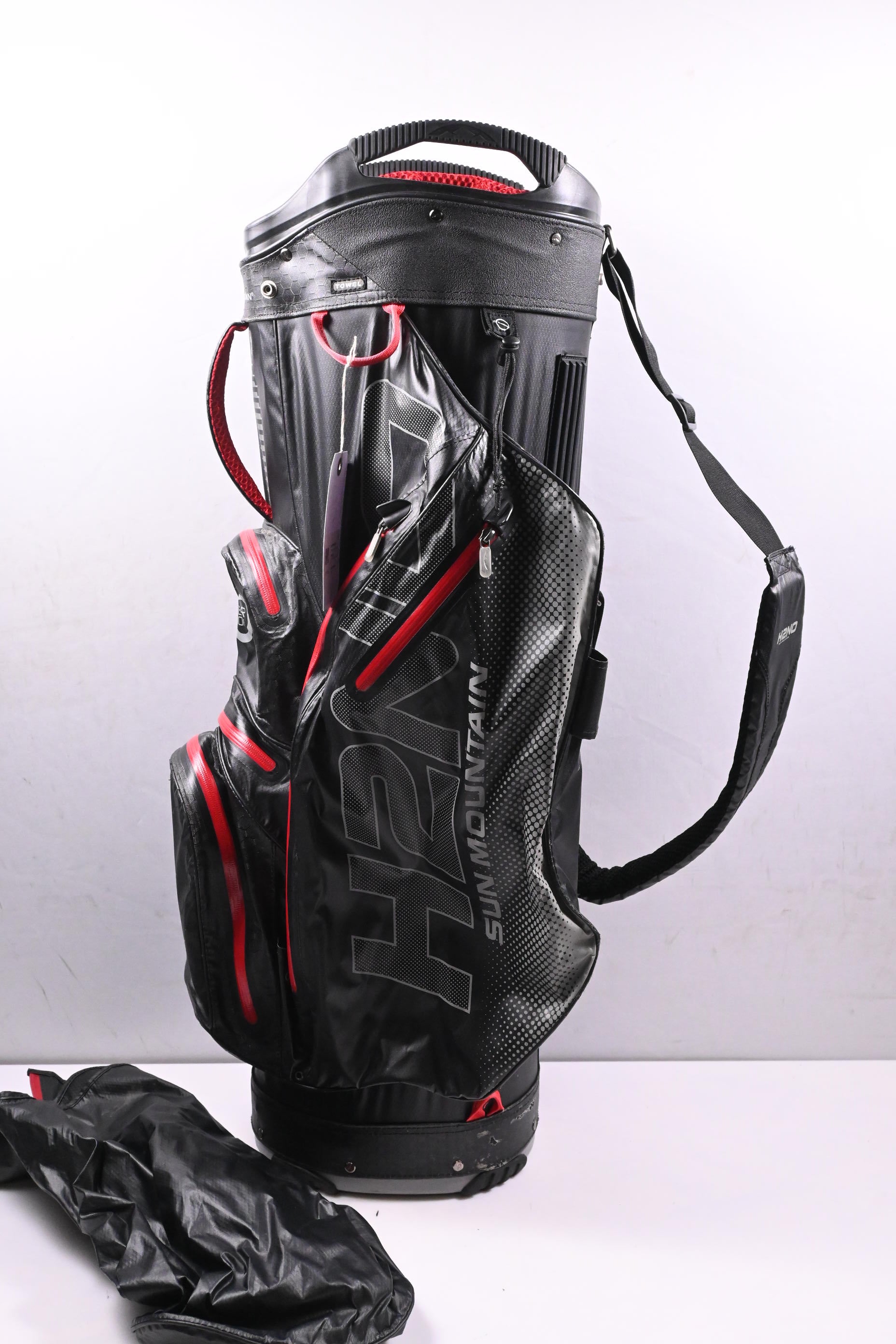 Sun Mountain H2NO Lite Cart Bag / 14-Way Divider / Black
