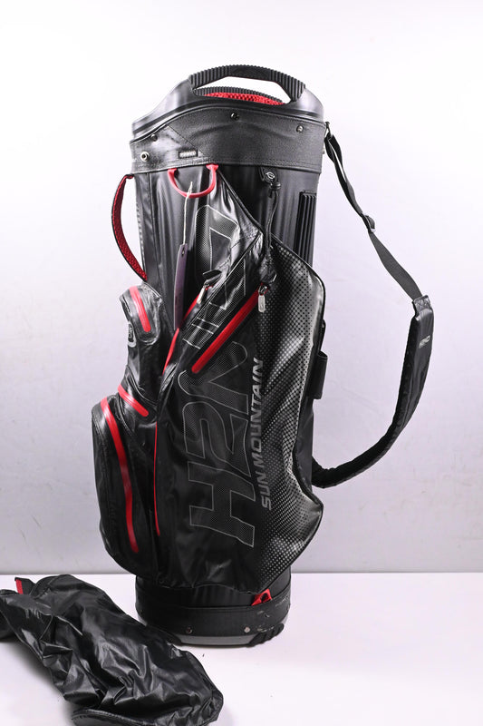 Sun Mountain H2NO Lite Cart Bag / 14-Way Divider / Black