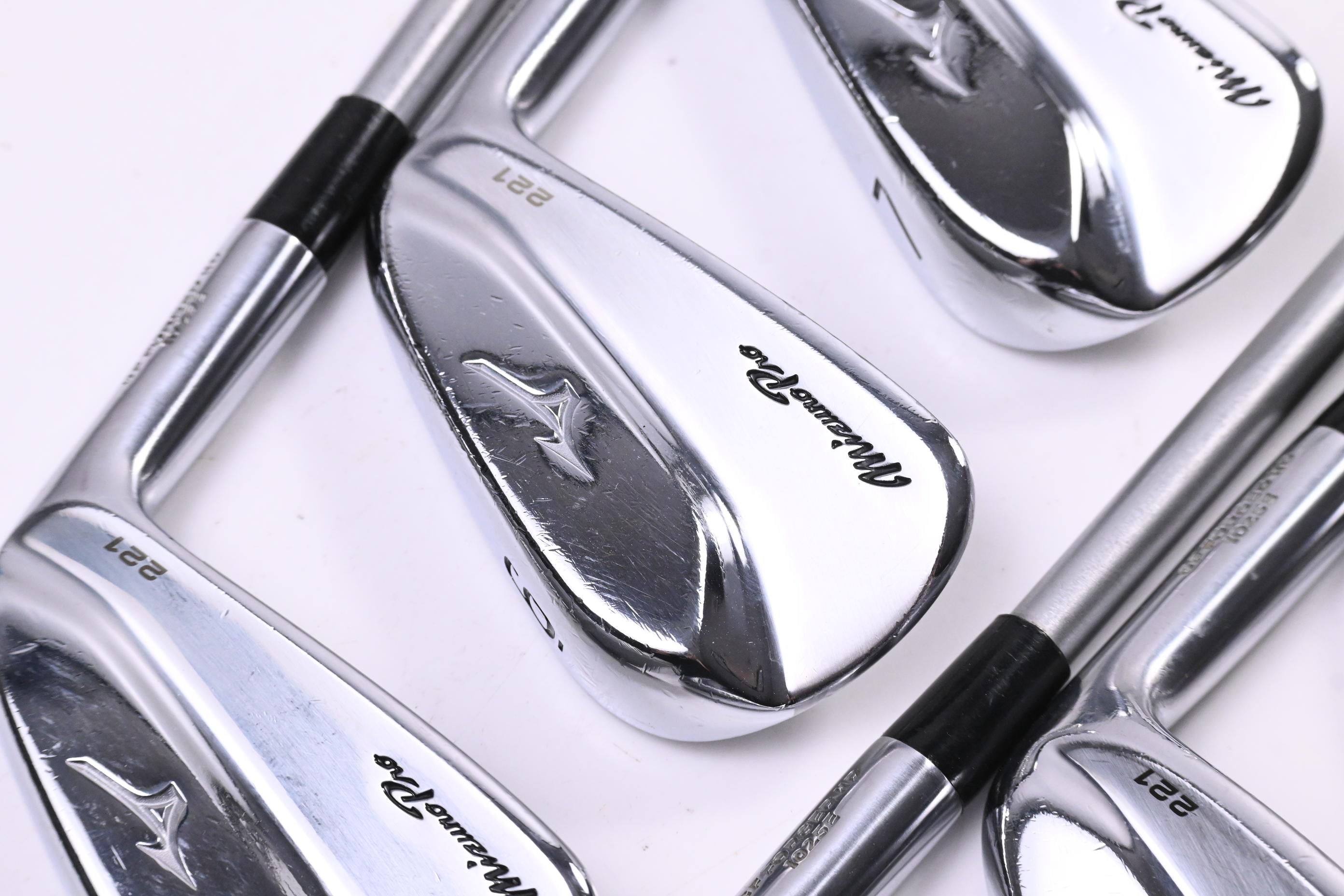 Mizuno Pro 221 Irons / 5-PW / Stiff Flex KBS Tour C-Taper Lite Shafts