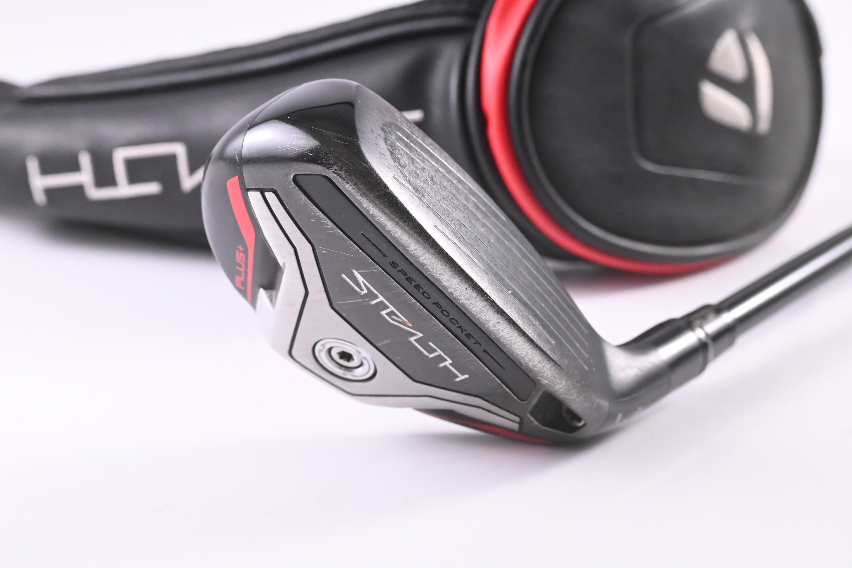 Taylormade Stealth Plus #3 Hybrid / 19.5 Degree / Stiff Flex HZRDUS Smoke RDX
