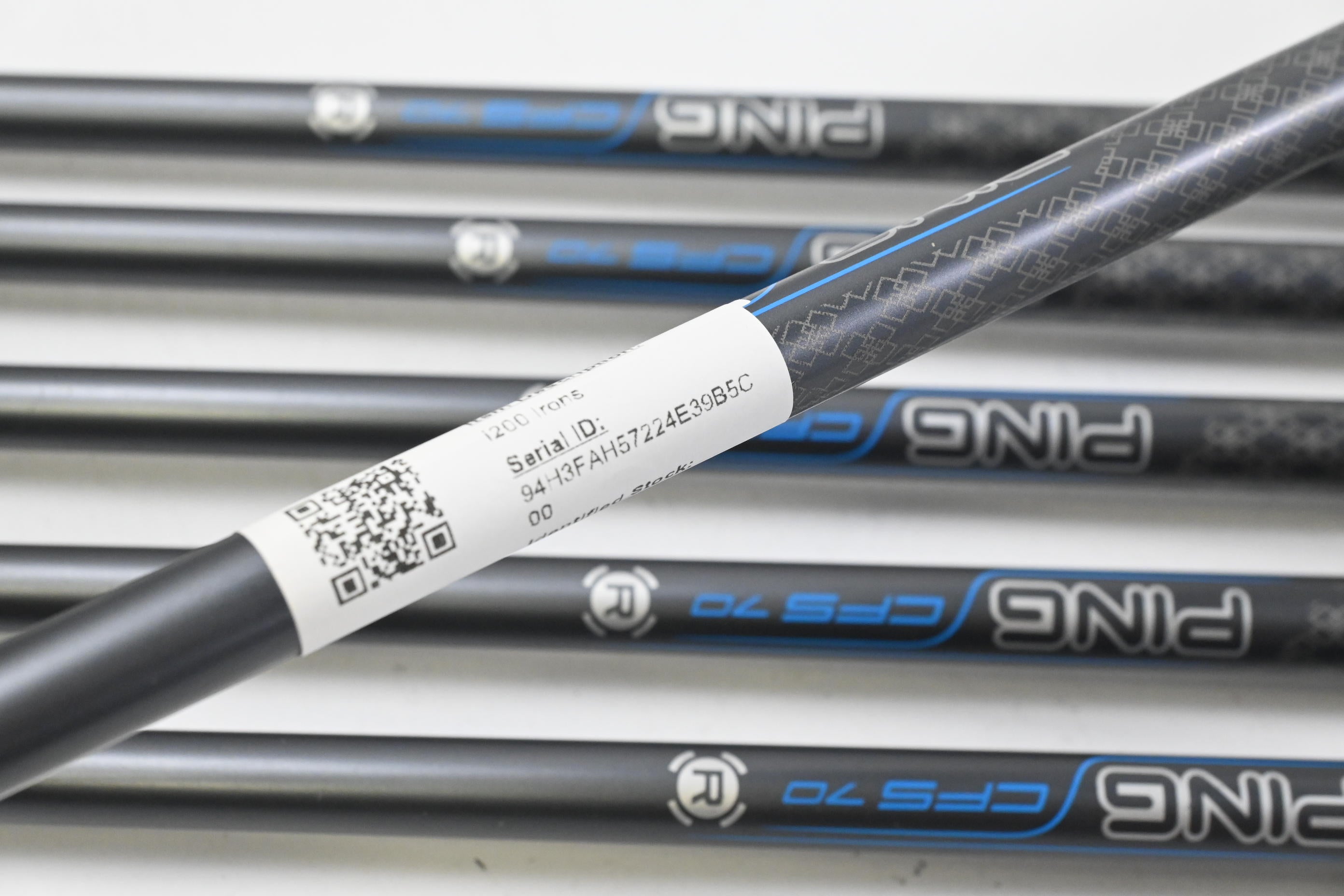 Ping i200 Irons / 5-PW / Black Dot / Regular Flex Ping CFS 70 Shafts