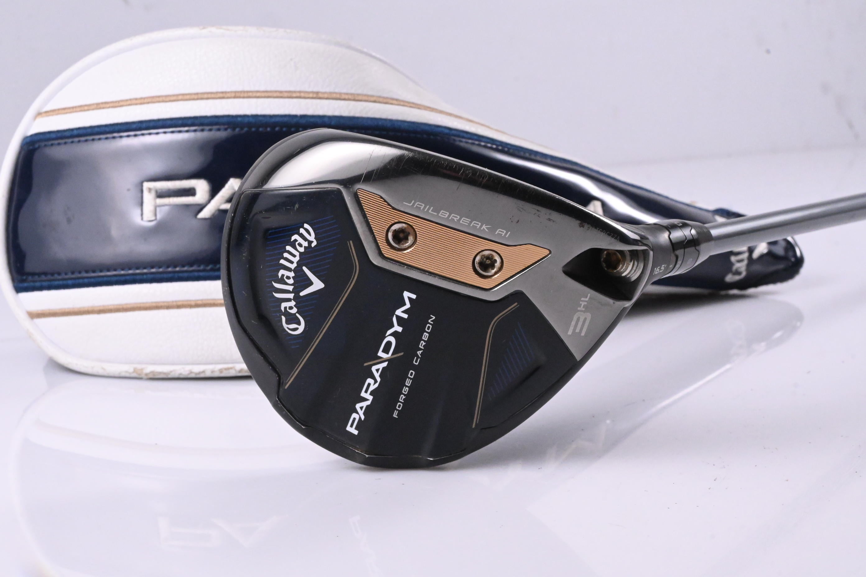 Callaway Paradym #3HL Wood / 16.5 Degree / Stiff Flex HZRDUS Silver 70 Shaft