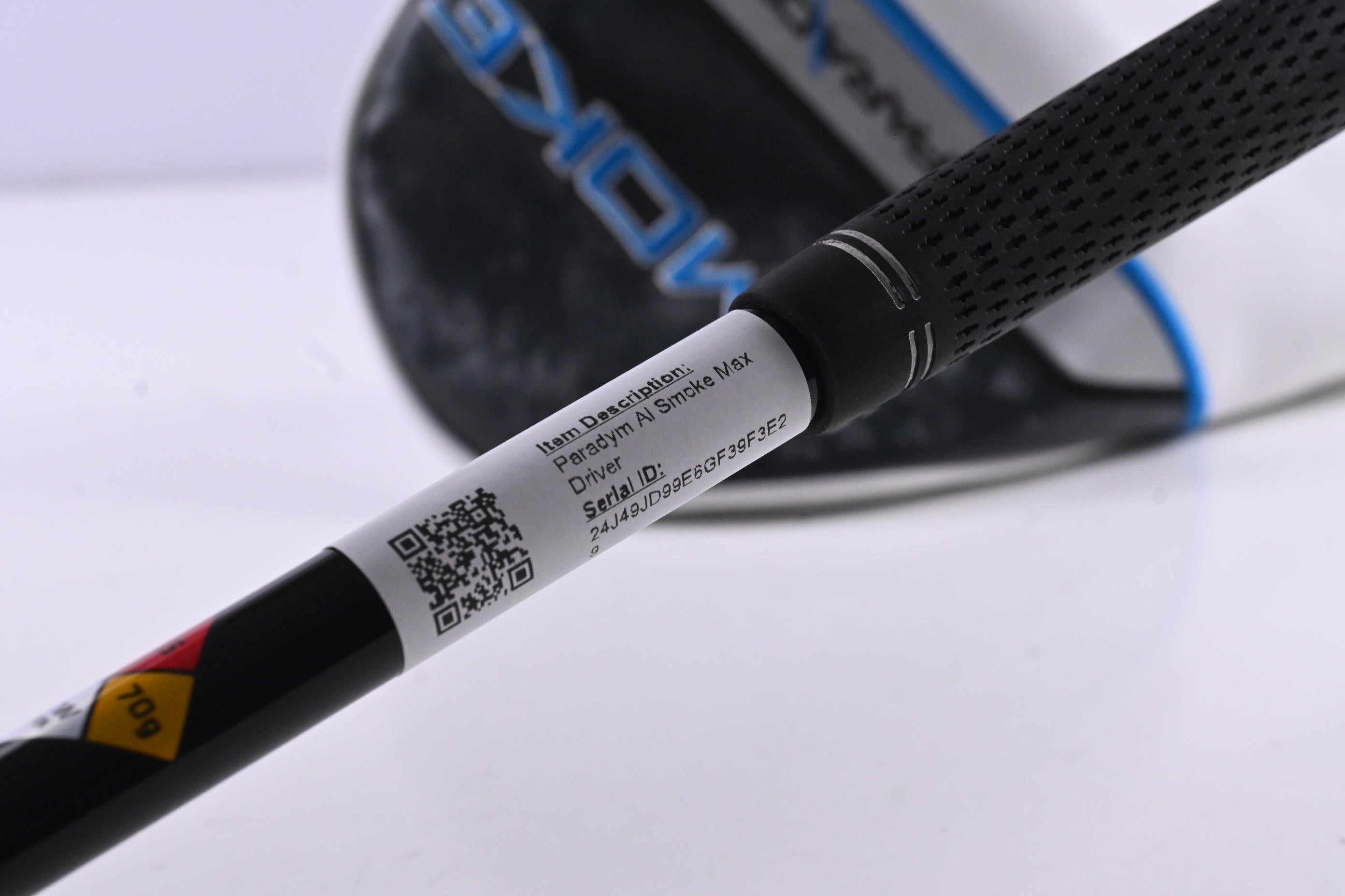 Callaway Paradym Ai Smoke Max Driver / 9 Degree / X-Flex HZRDUS GEN4 Black 70