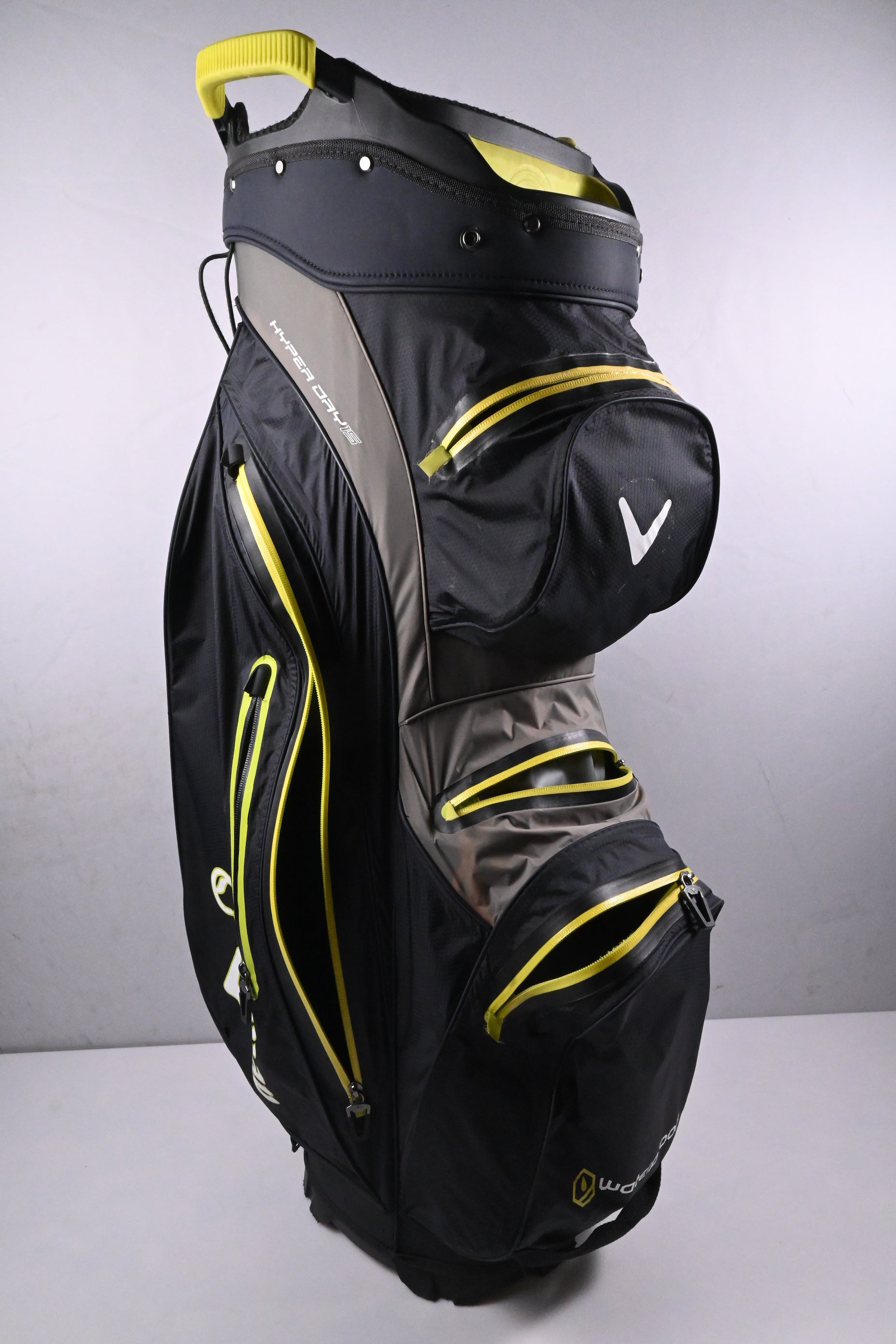 Callaway Hyper Dry 15 Cart Bag / 15-Way Divider / Black, Grey, Green