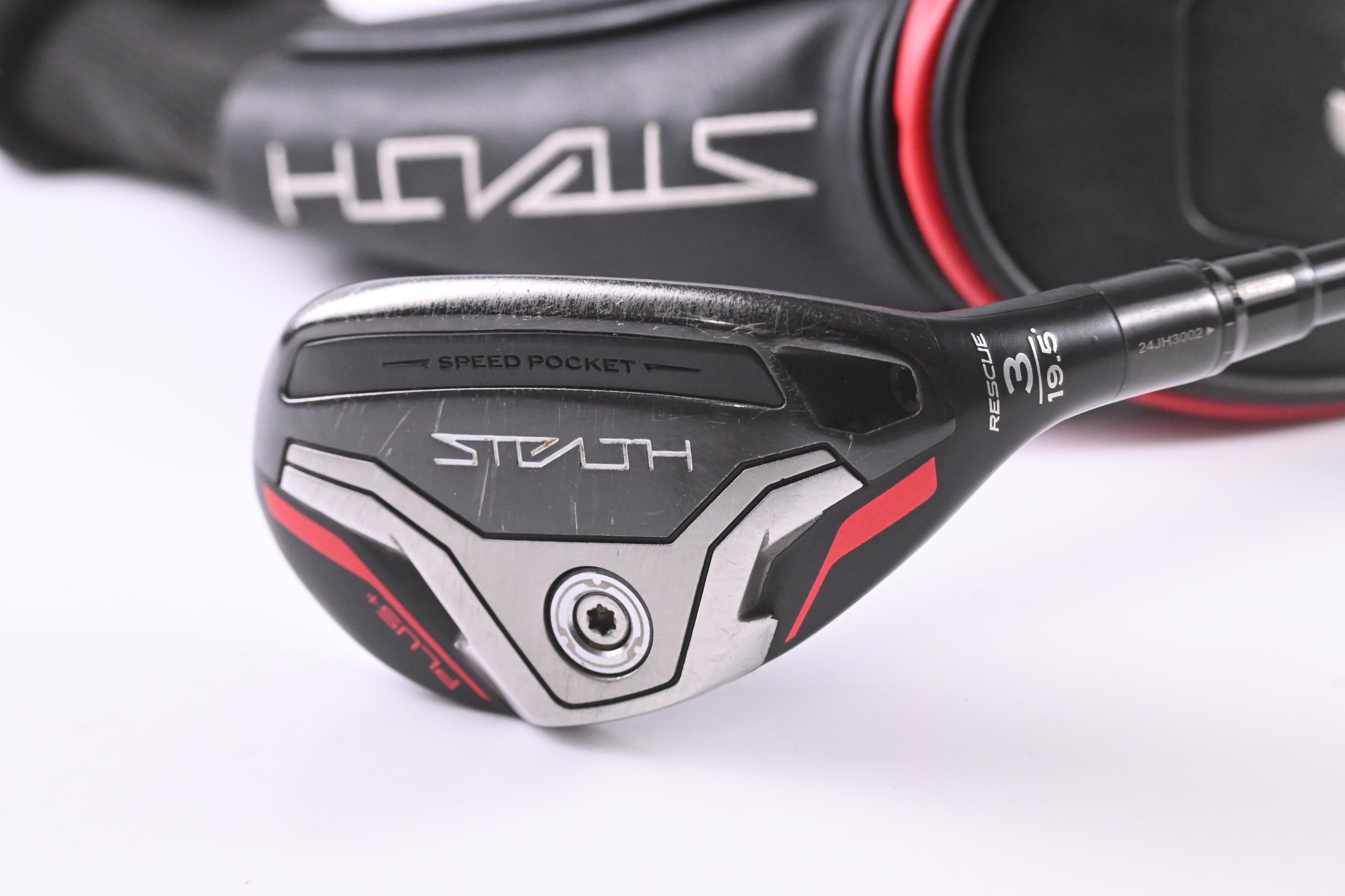 Taylormade Stealth Plus #3 Hybrid / 19.5 Degree / Stiff Flex HZRDUS Smoke RDX