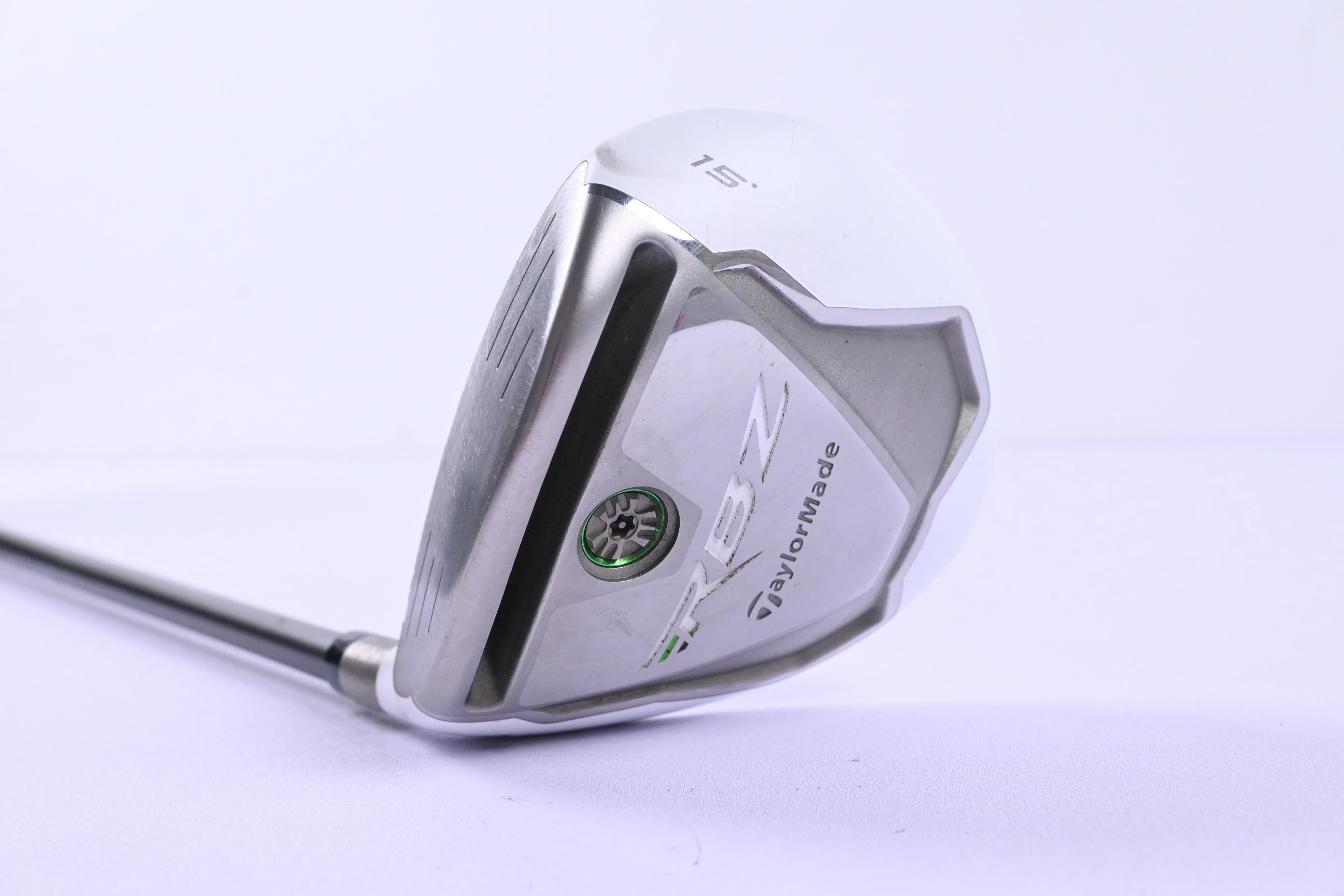 Left Hand Taylormade RBZ #3 Wood / 15 Degree / Regular Flex RBZ Xcon-5 Shaft