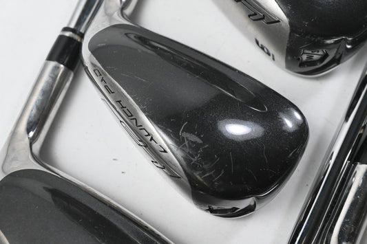 Wilson Launch Pad Irons / 4-PW+GW+SW / Regular Flex KBS Tour 80 Shafts