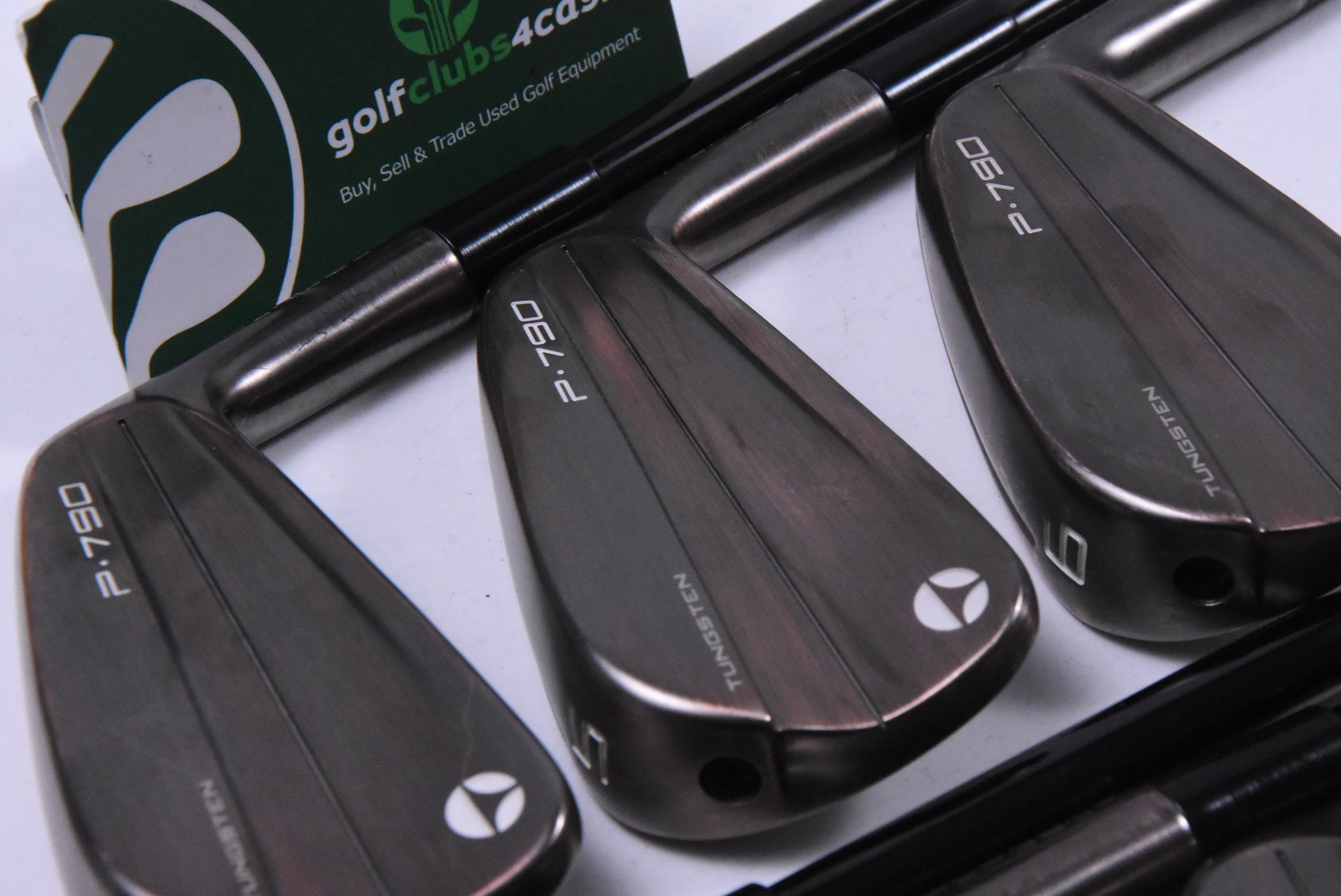 Taylormade P790 Aged Copper Irons / 4-PW / Stiff Flex KBS Tour Lite Shafts