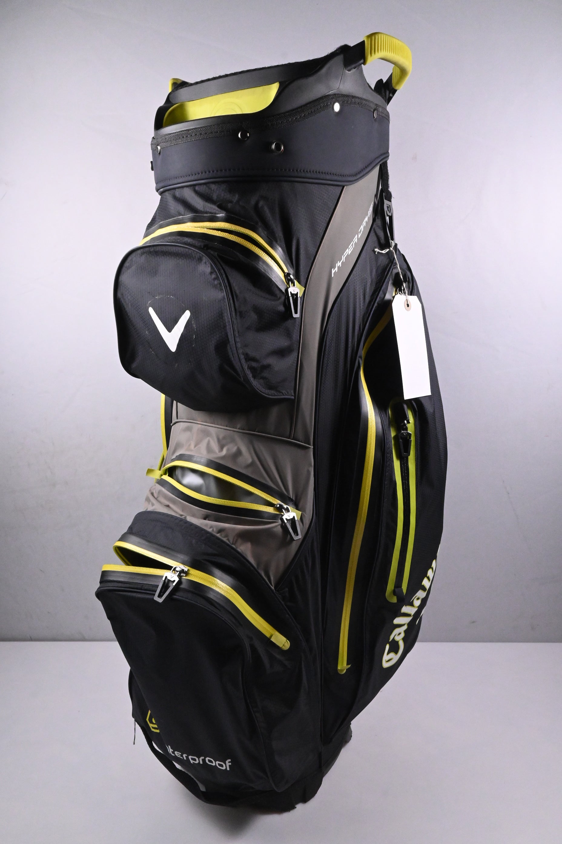 Callaway Hyper Dry 15 Cart Bag / 15-Way Divider / Black, Grey, Green