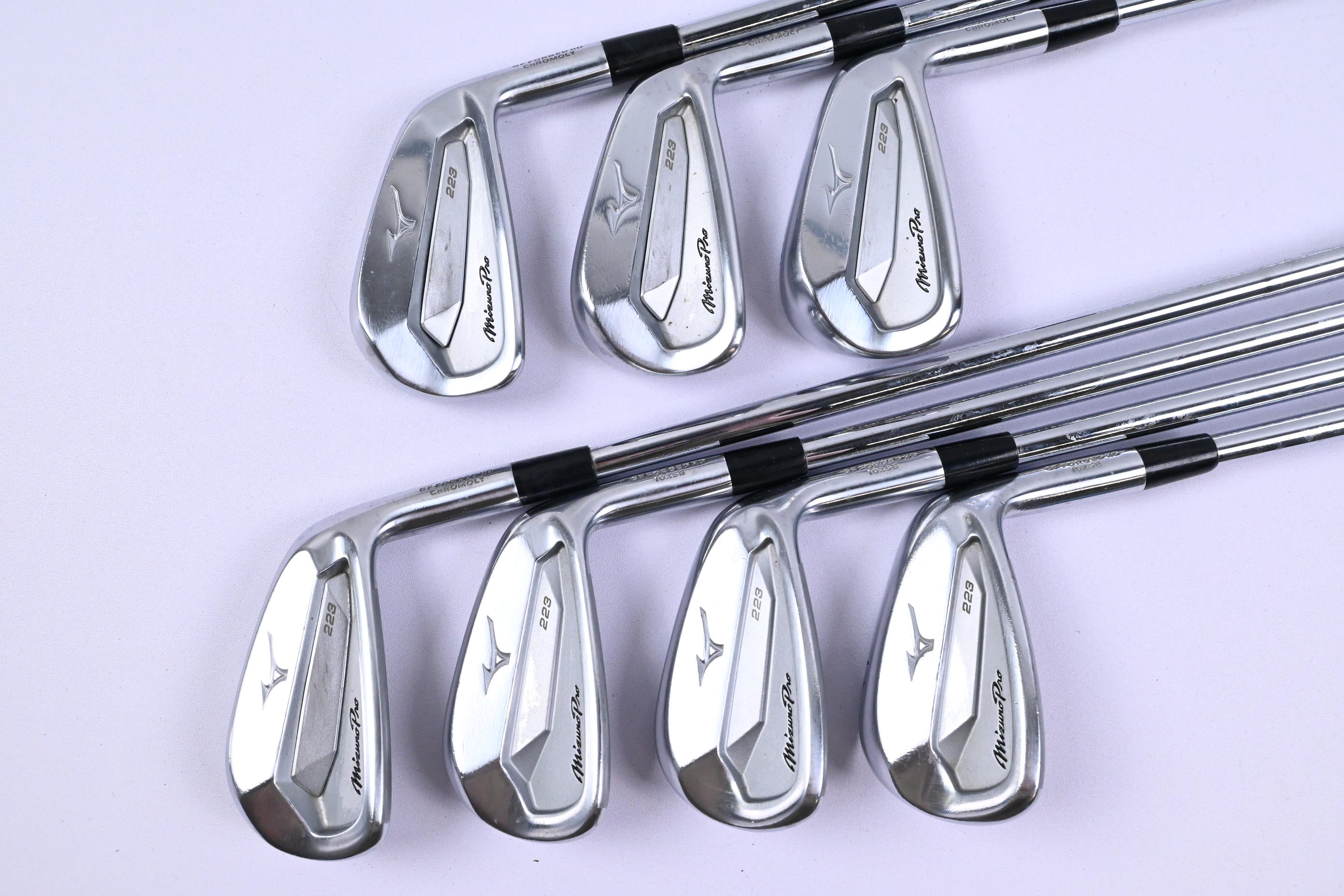 Mizuno Pro 223 Irons / 4-PW / Stiff Flex N.S.PRO Modus 3 115 Shafts