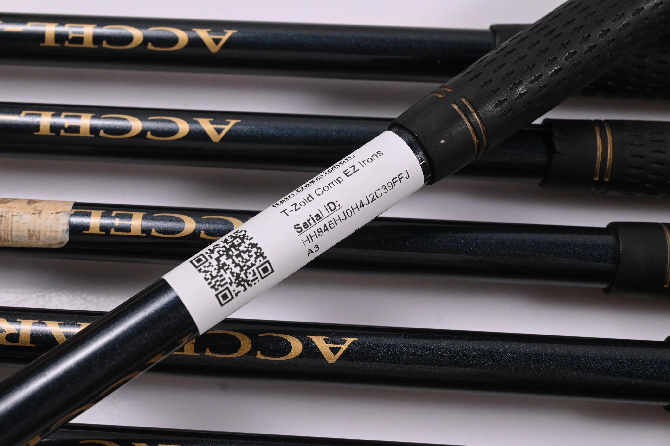Left Hand Mizuno T-Zoid Comp EZ Irons / 3-PW / Stiff Flex Mizuno Shafts