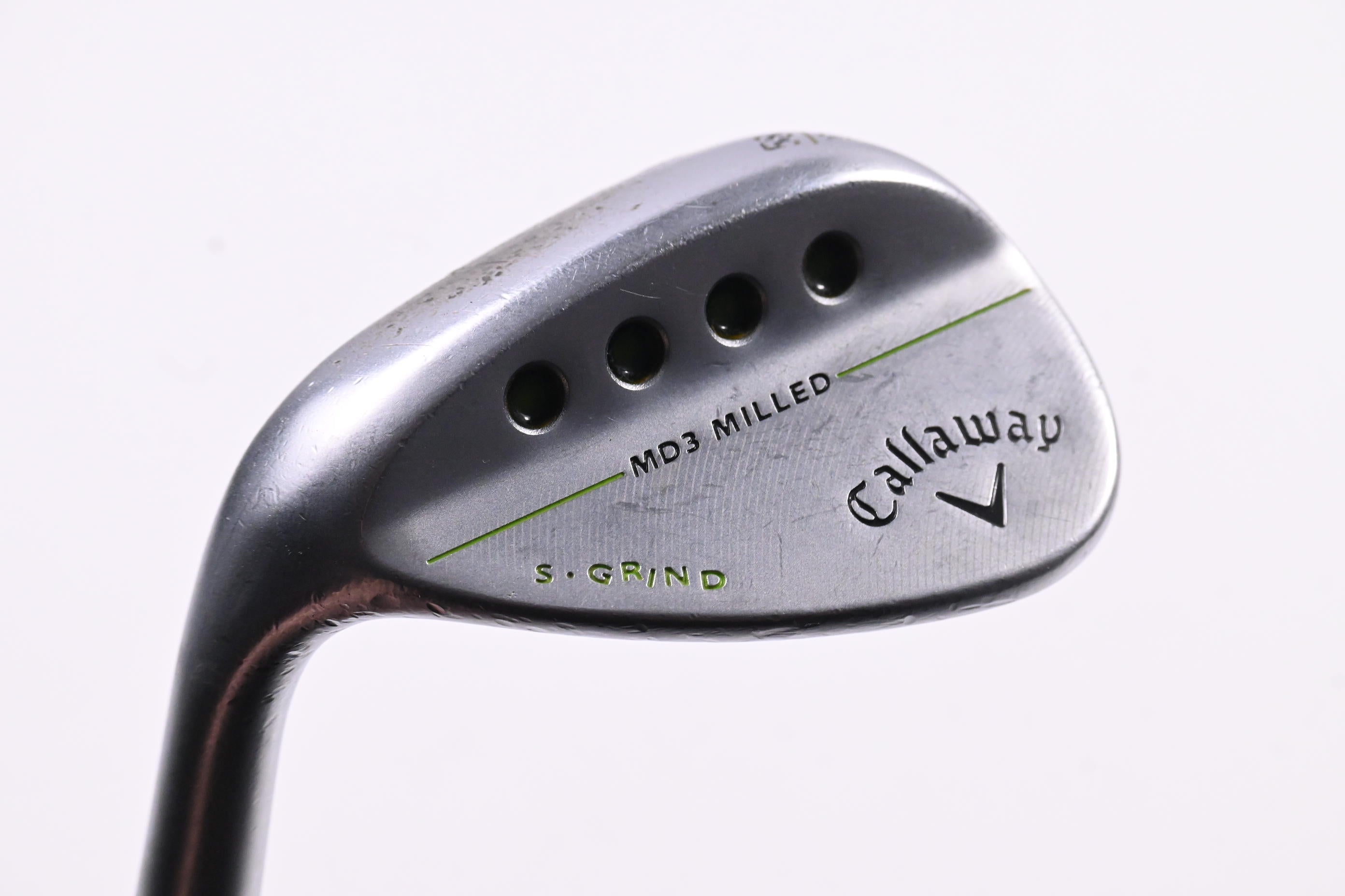 Left Hand Callaway MD3 Milled Sand Wedge / 56 Degree / Wedge Flex Steel Shaft