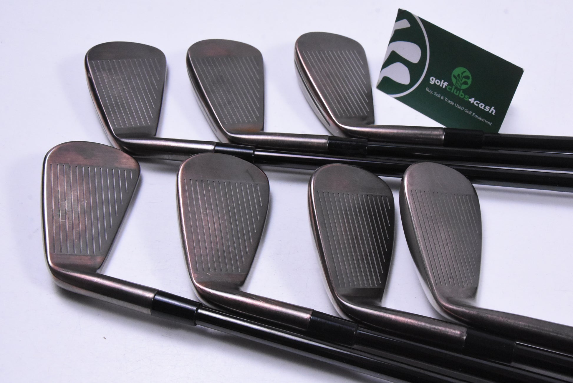 Taylormade P790 Aged Copper Irons / 4-PW / Stiff Flex KBS Tour Lite Shafts
