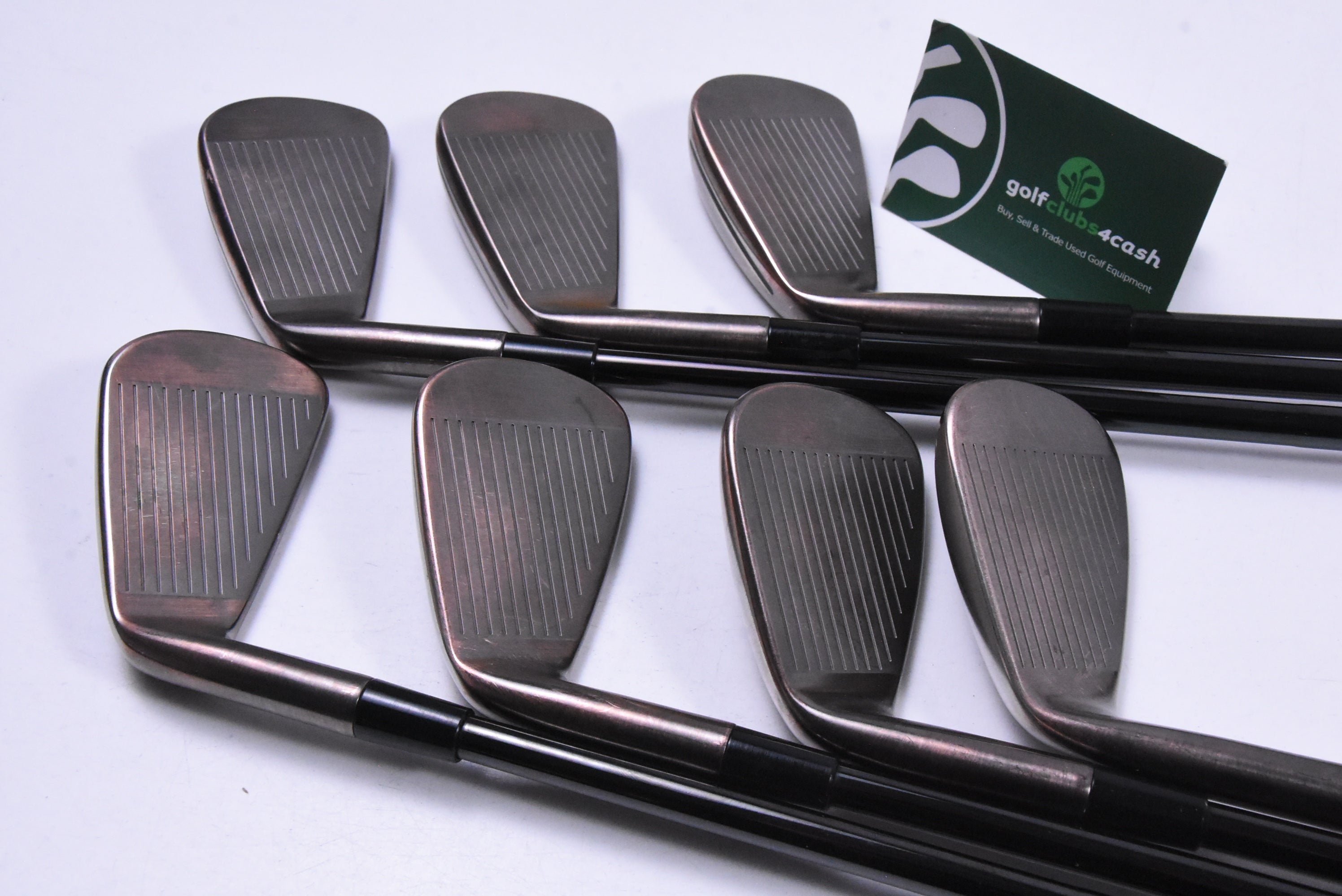 Taylormade P790 Aged Copper Irons / 4-PW / Stiff Flex KBS Tour Lite Shafts